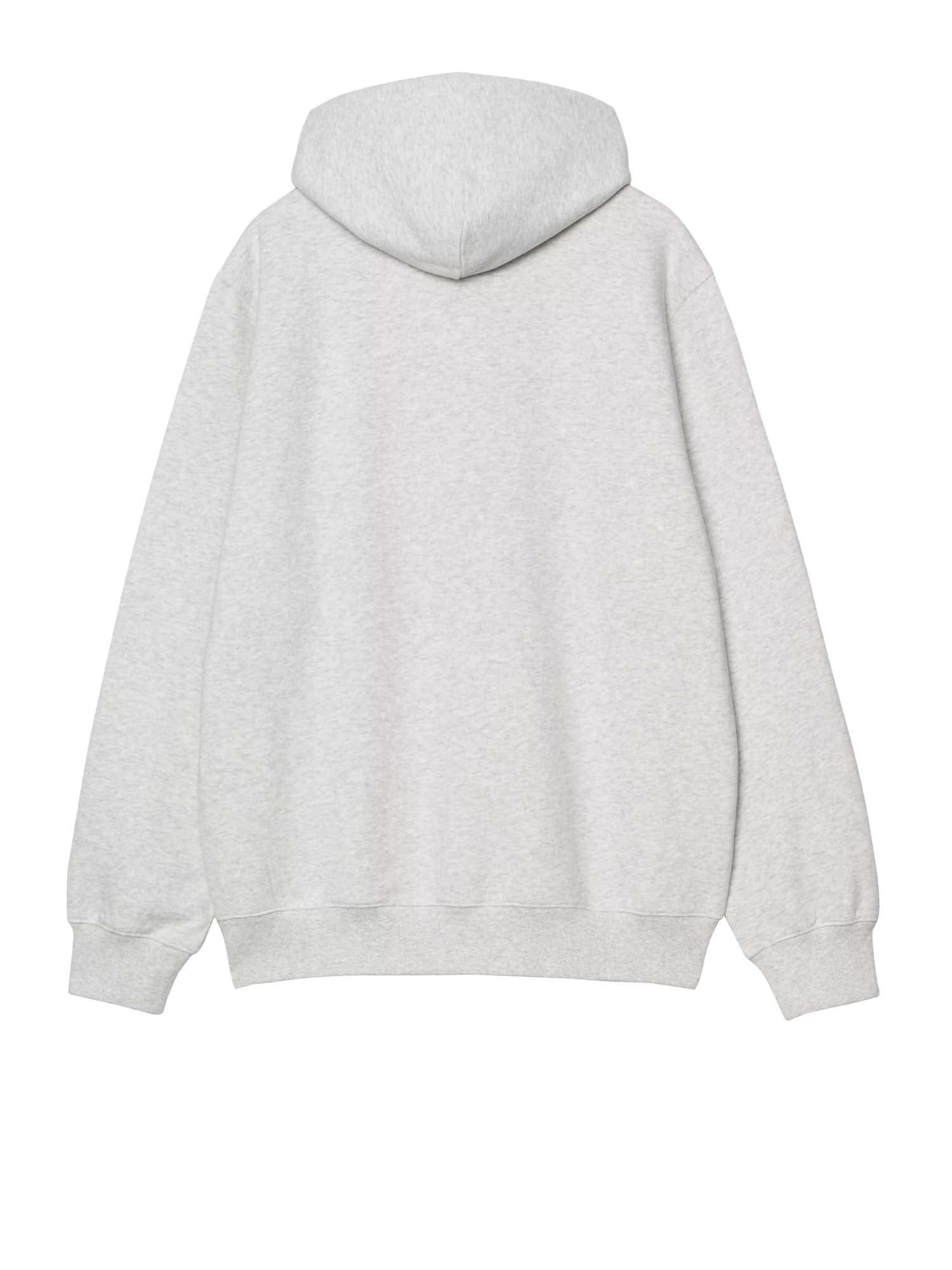 Carhartt Wip Hooded Wild Dog Sweatshirt Grigio