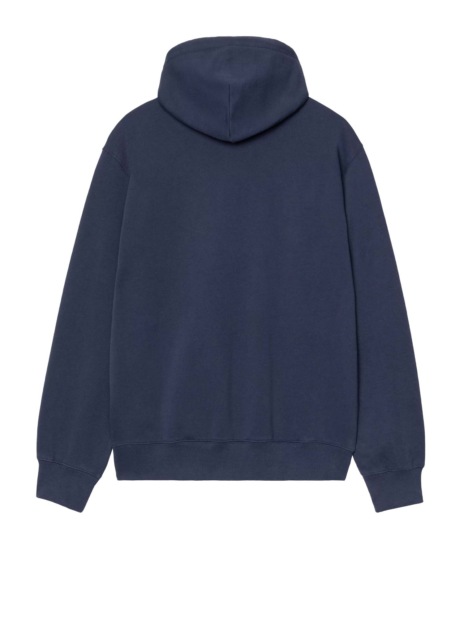 Carhartt Wip Hooded Wild Dog Sweatshirt Blu