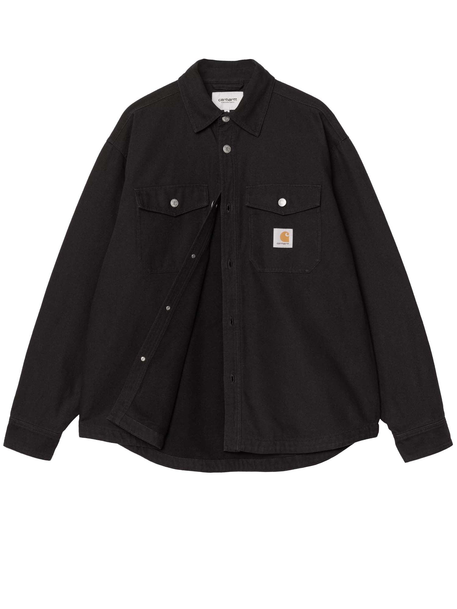 Carhartt Wip Selby Shirt Jac Nero