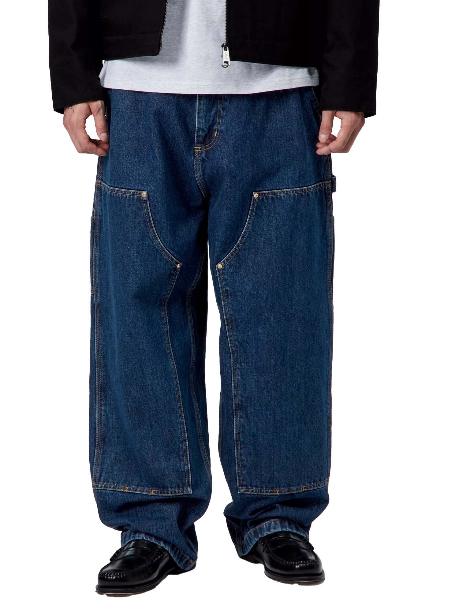 Carhartt Wip Nash Double Knee Pant Blu