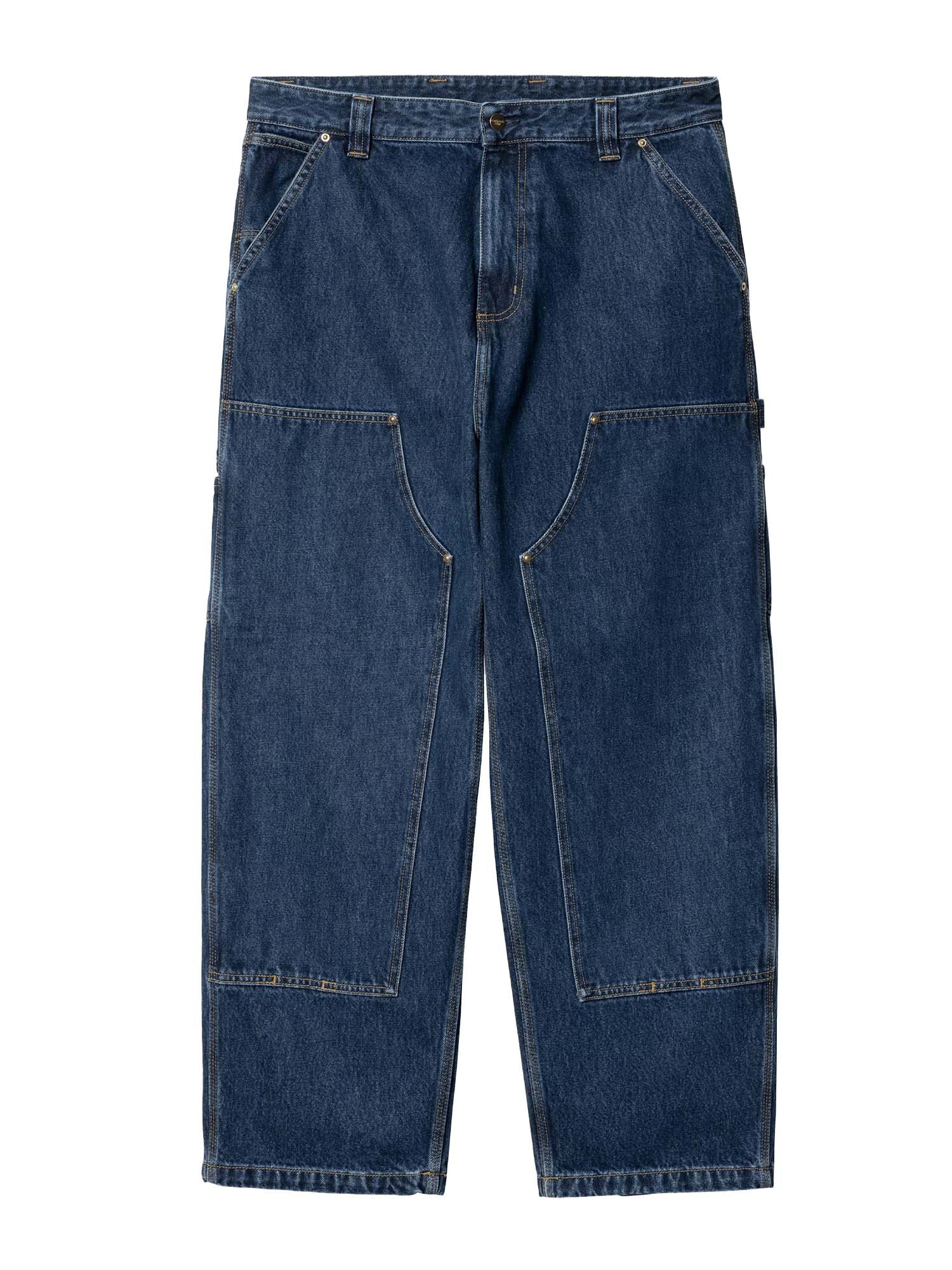 Carhartt Wip Nash Double Knee Pant Blu