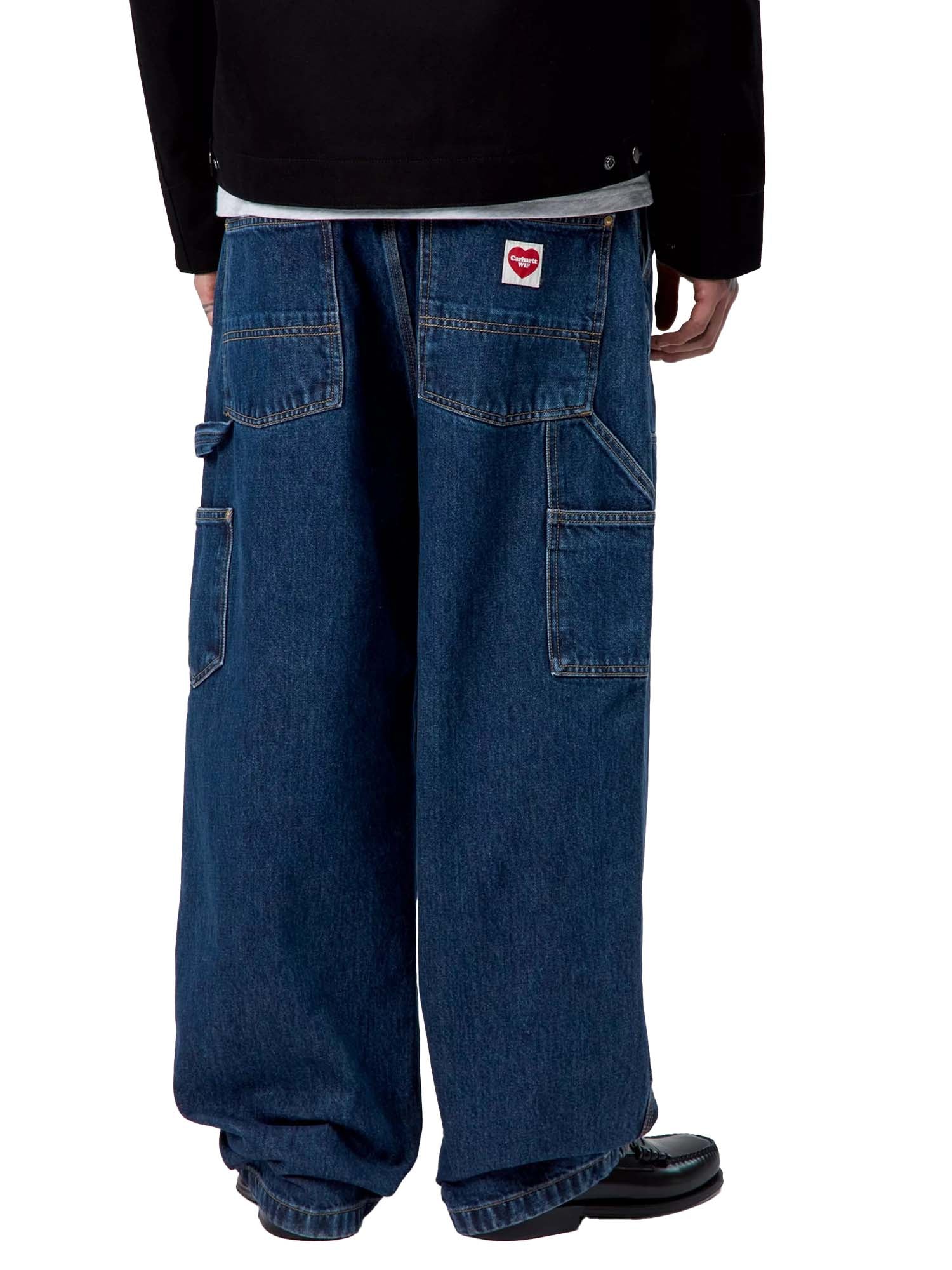 Carhartt Wip Nash Double Knee Pant Blu