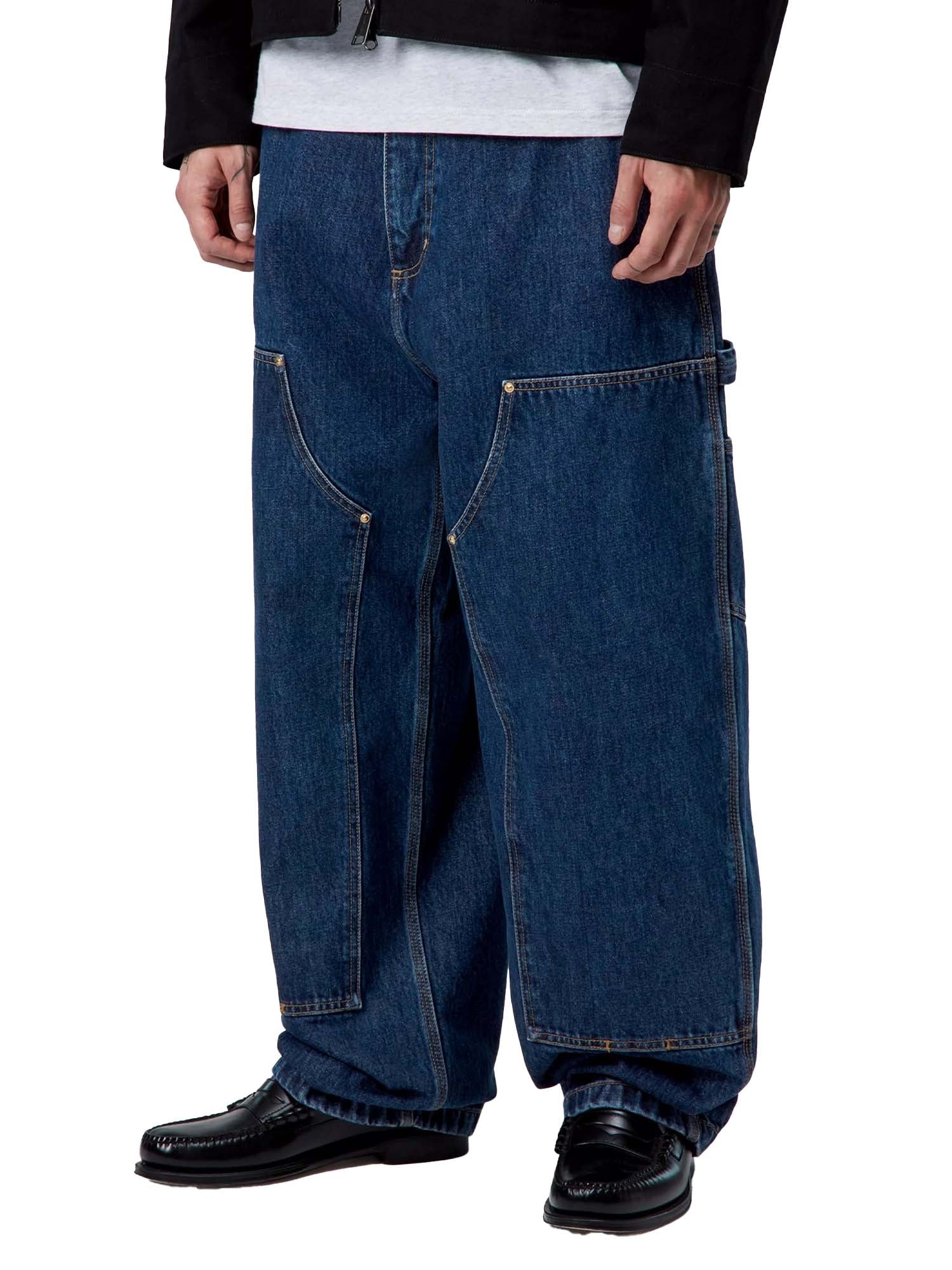 Carhartt Wip Nash Double Knee Pant Blu
