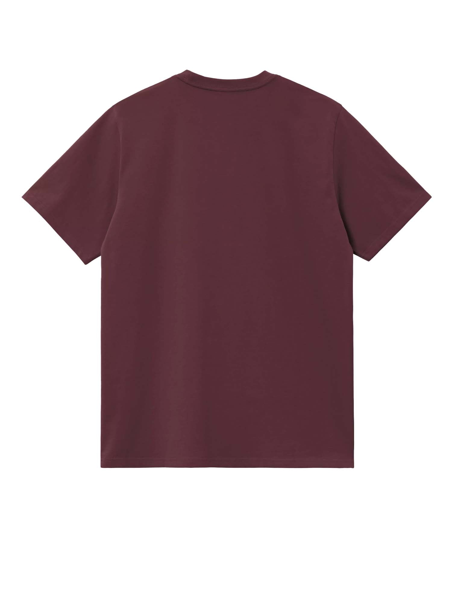 Carhartt Wip S/S American Script T-Shirt Bordeaux