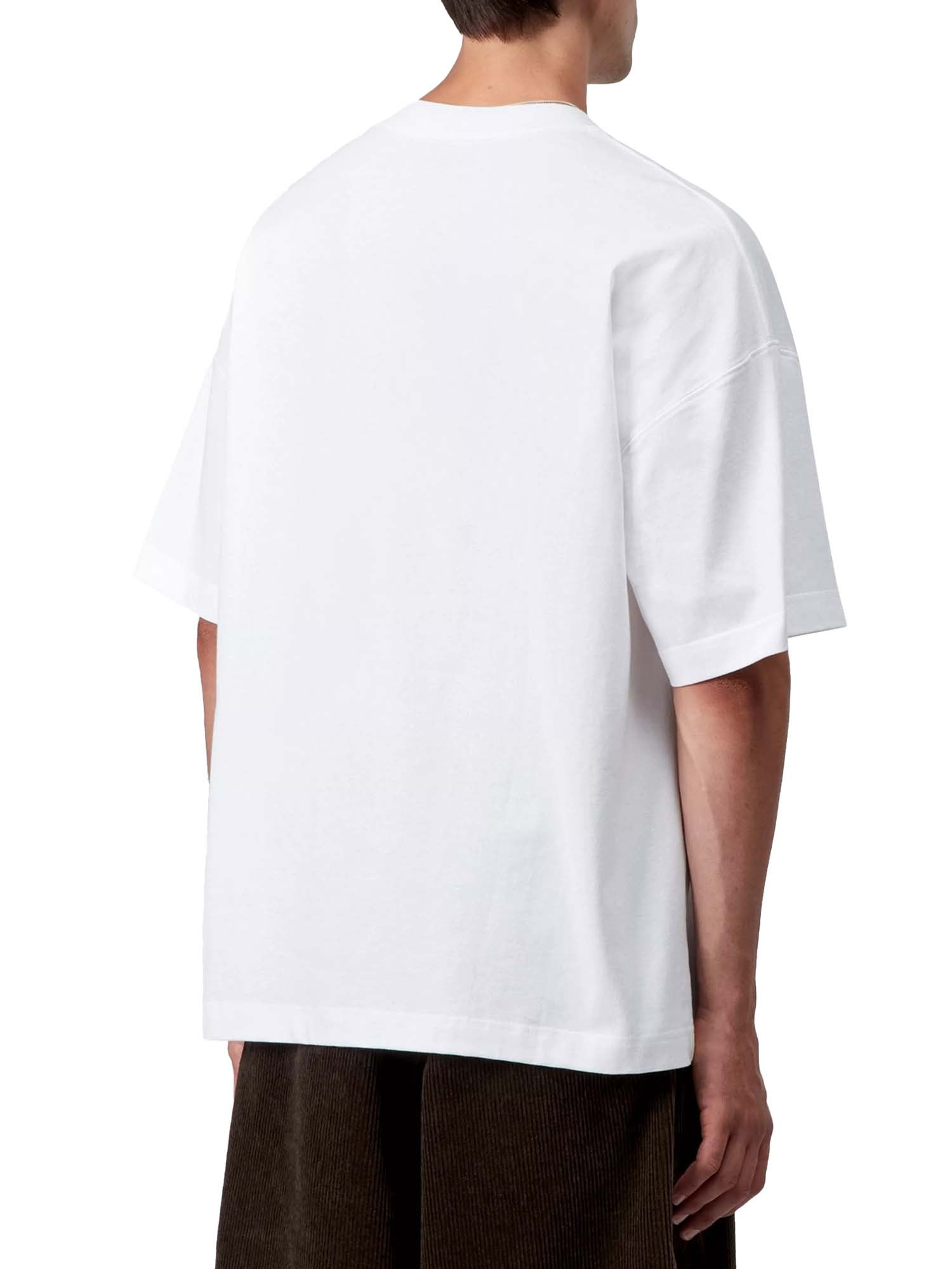 Carhartt Wip S/S Work Pocket T-Shirt Bianco