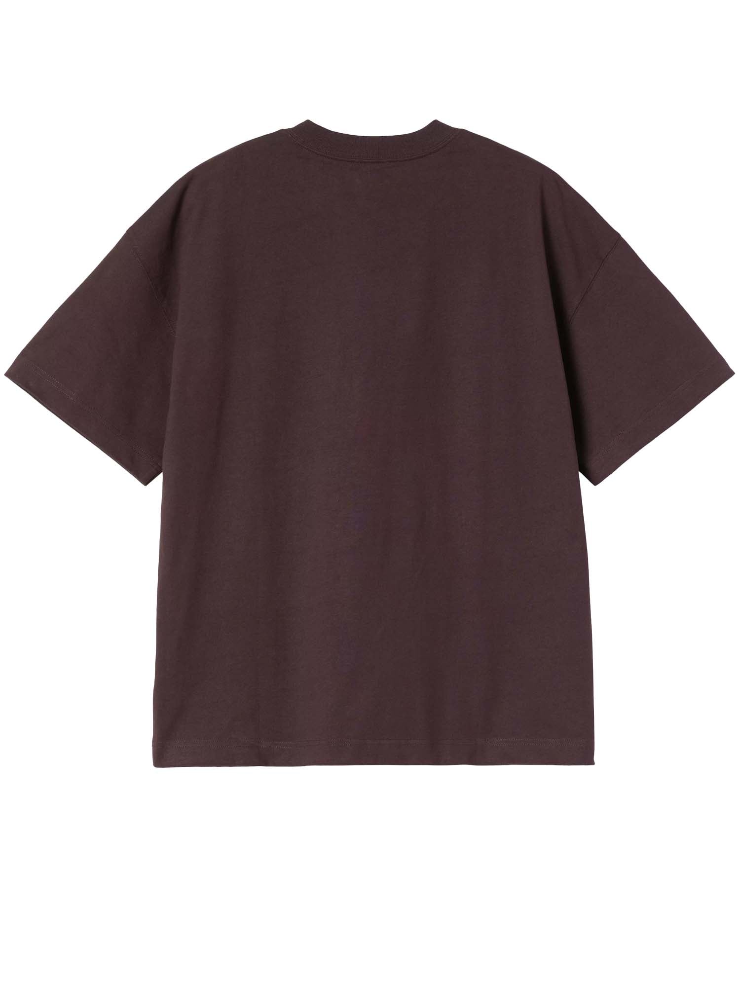 Carhartt Wip S/S Work Pocket T-Shirt Marrone