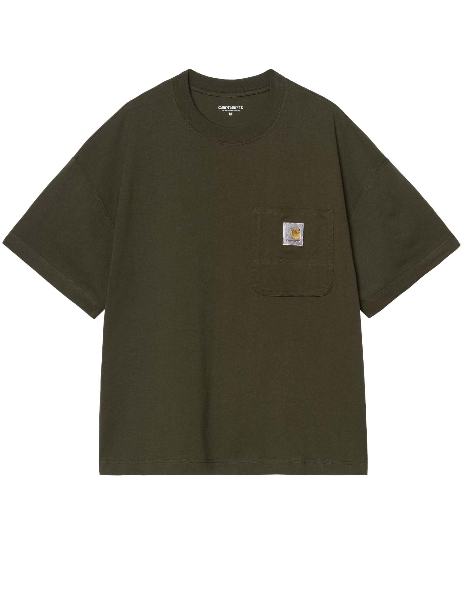 Carhartt Wip S/S Work Pocket T-Shirt Verde