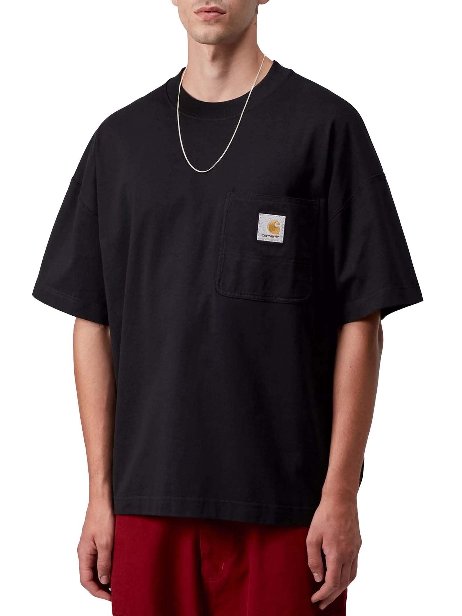 Carhartt Wip S/S Work Pocket T-Shirt Nero