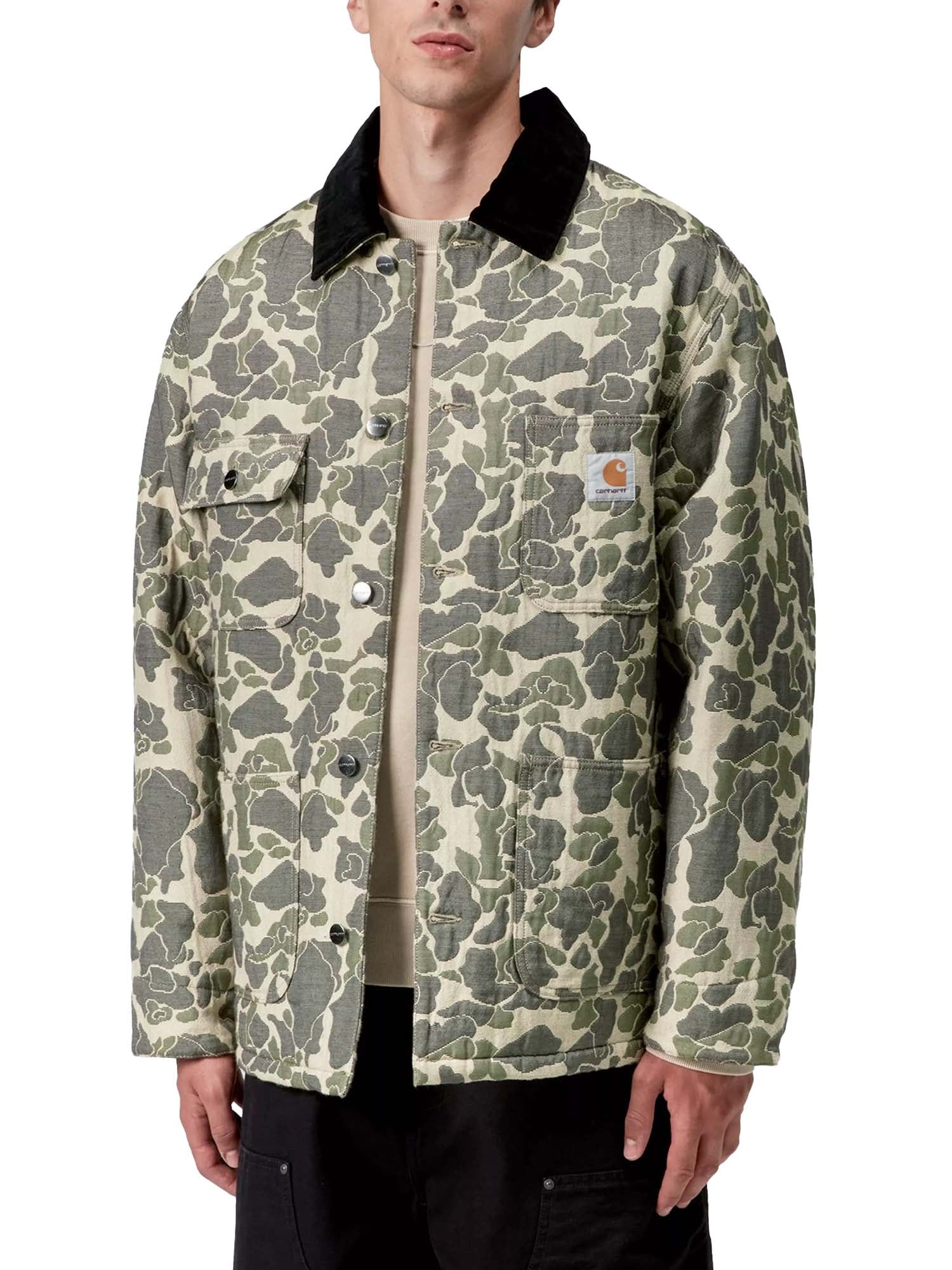 Carhartt Wip Tapestry Chore Coat Verde