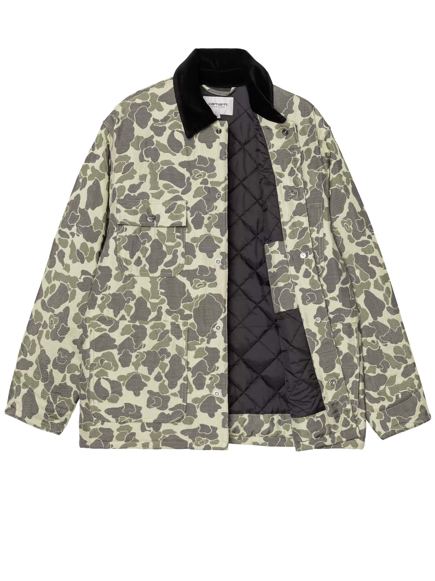 Carhartt Wip Tapestry Chore Coat Verde