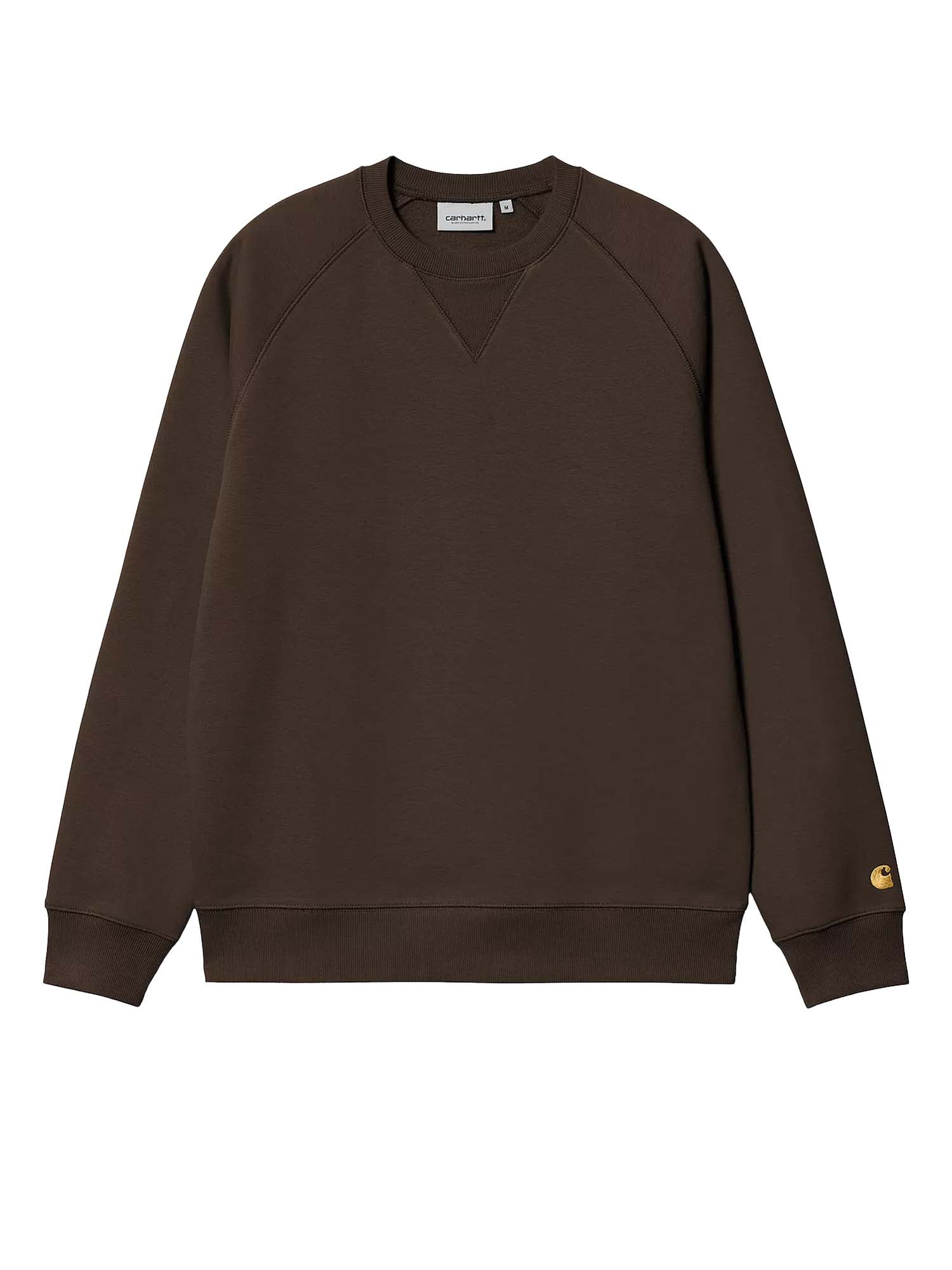 Carhartt Wip Chase Sweatshirt Marrone