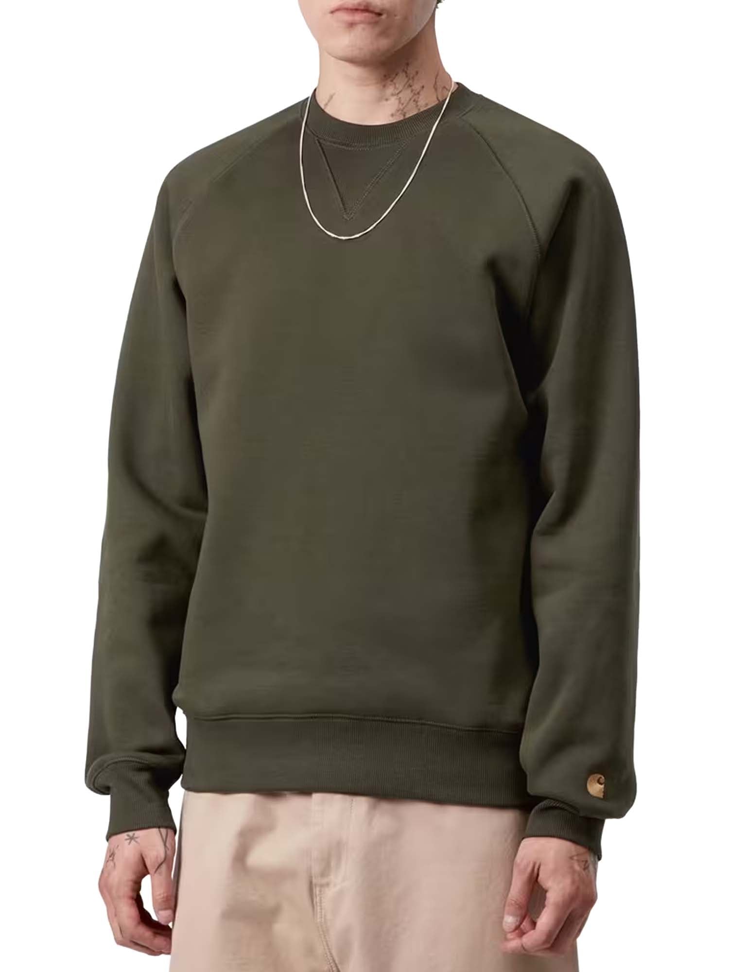 Carhartt Wip Chase Sweatshirt Verde