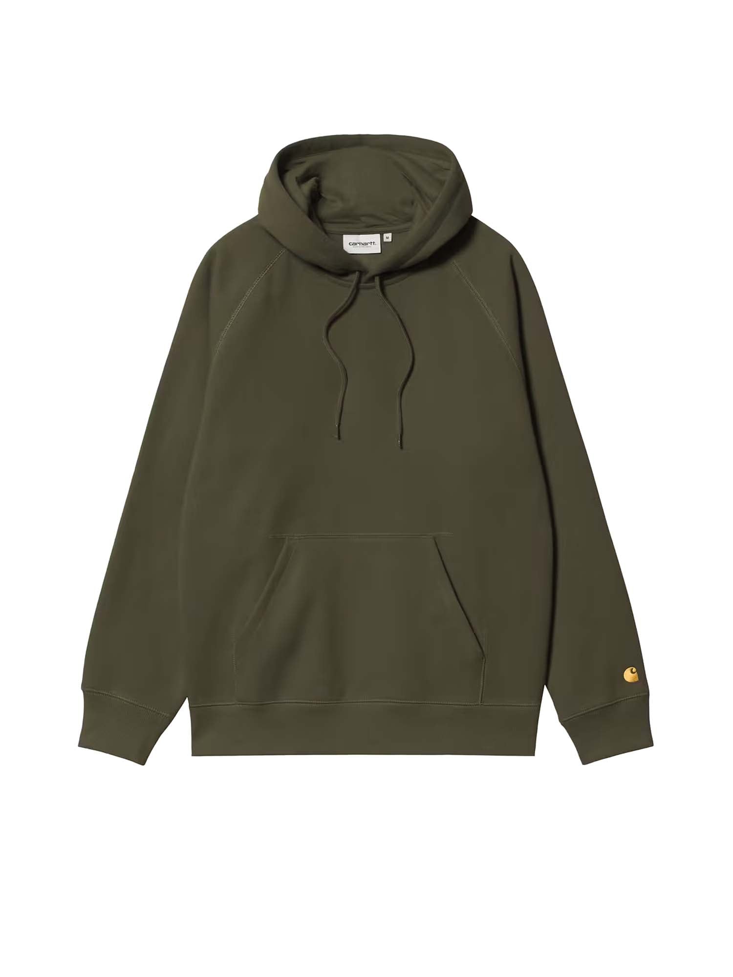 Carhartt Wip Hooded Chase Sweatshirt Verde