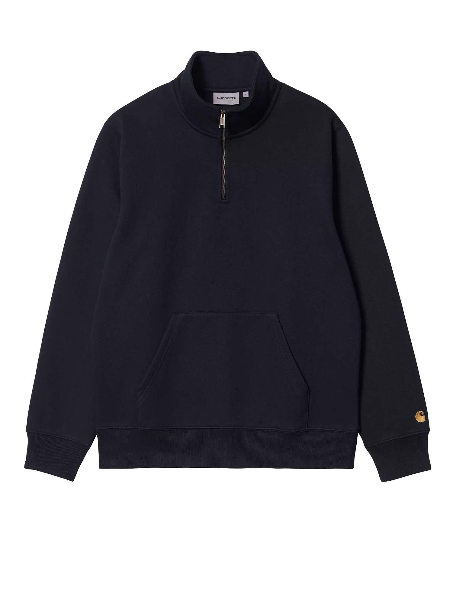 Carhartt Wip Chase Neck Zip Sweatshirt Blu