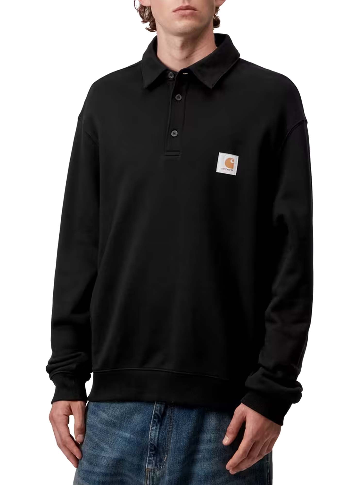 Carhartt Wip Polo Sweatshirt Nero