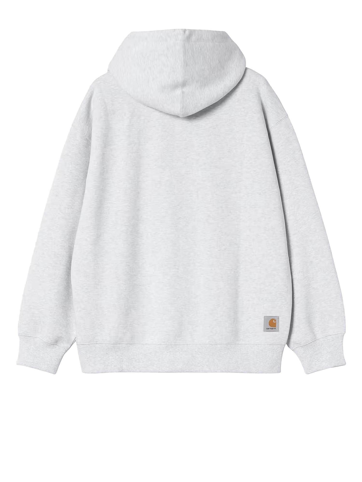 Carhartt Wip Hooded Mini Wip Sweat Jacket Grigio