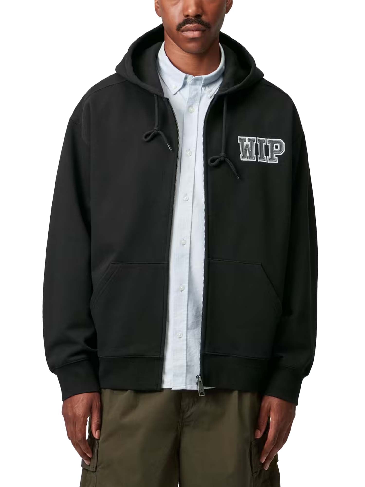 Carhartt Wip Hooded Mini Wip Sweat Jacket Nero