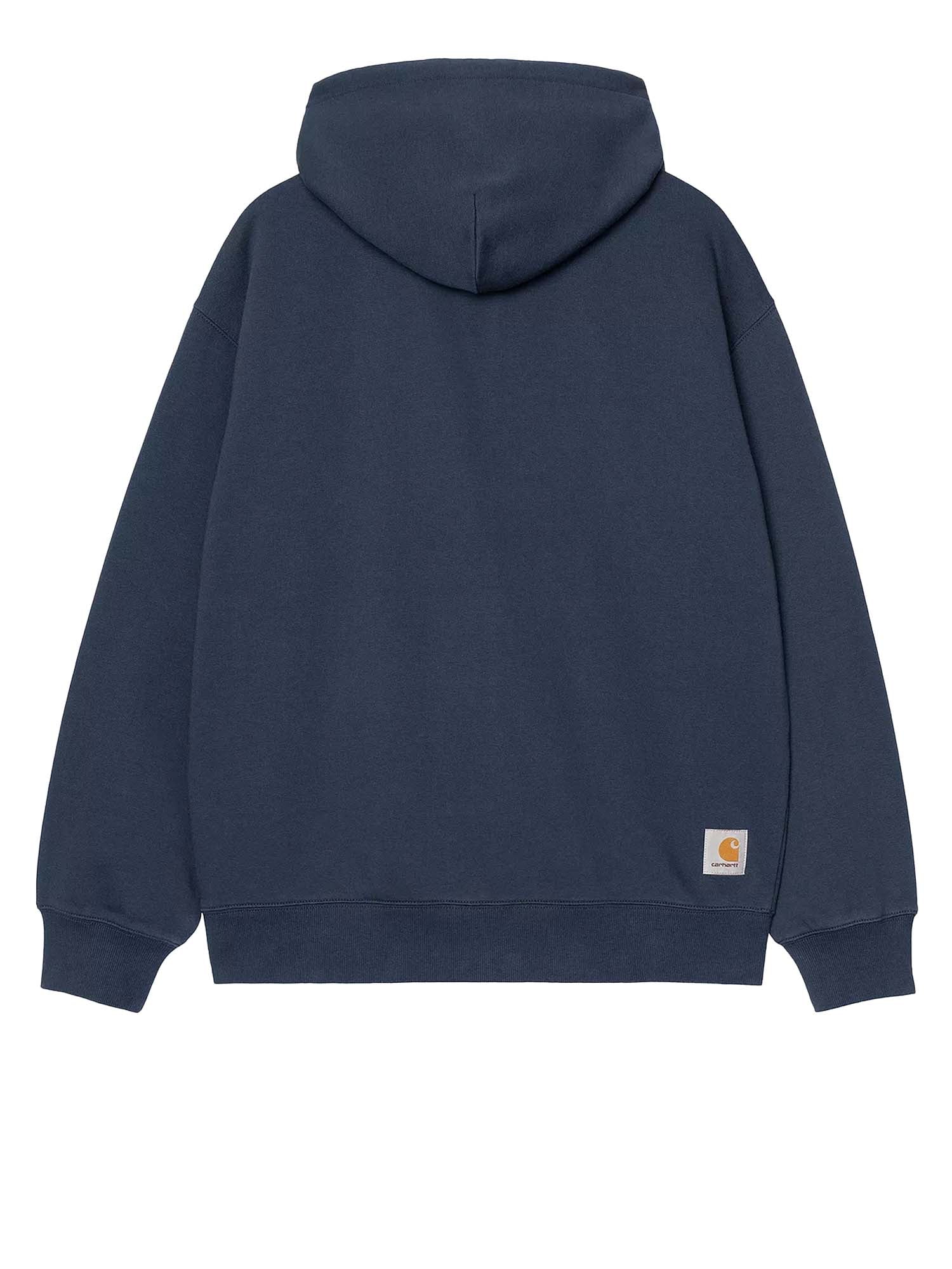 Carhartt Wip Hooded Mini Wip Sweat Jacket Blu