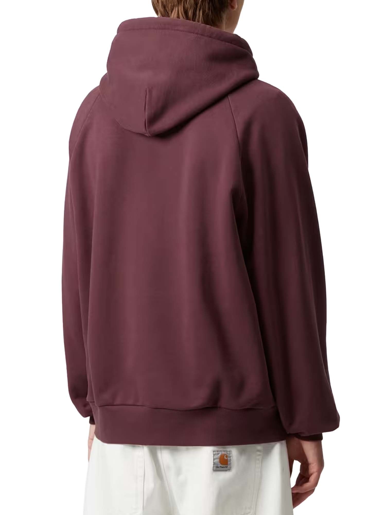 Carhartt Wip Hooded Ray Sweatshirt Bordeaux