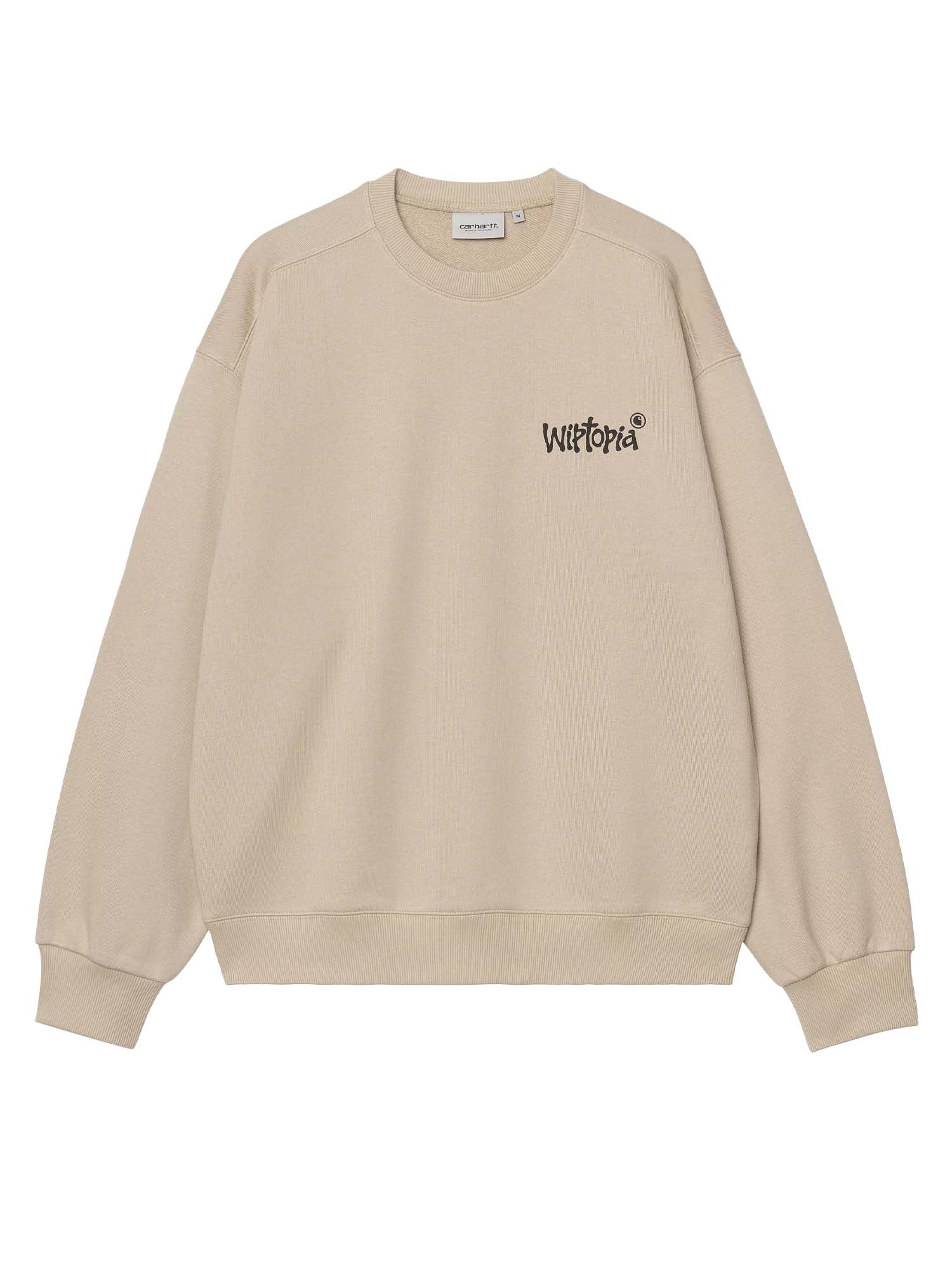 Carhartt Wip Wiptopia Sweatshirt Beige