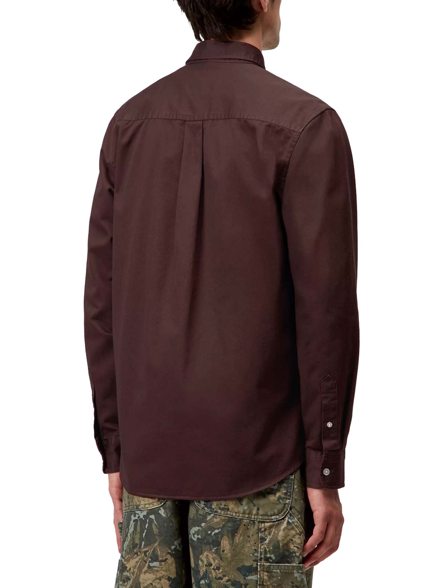 Carhartt Wip L/S Madison Shirt Bordeaux