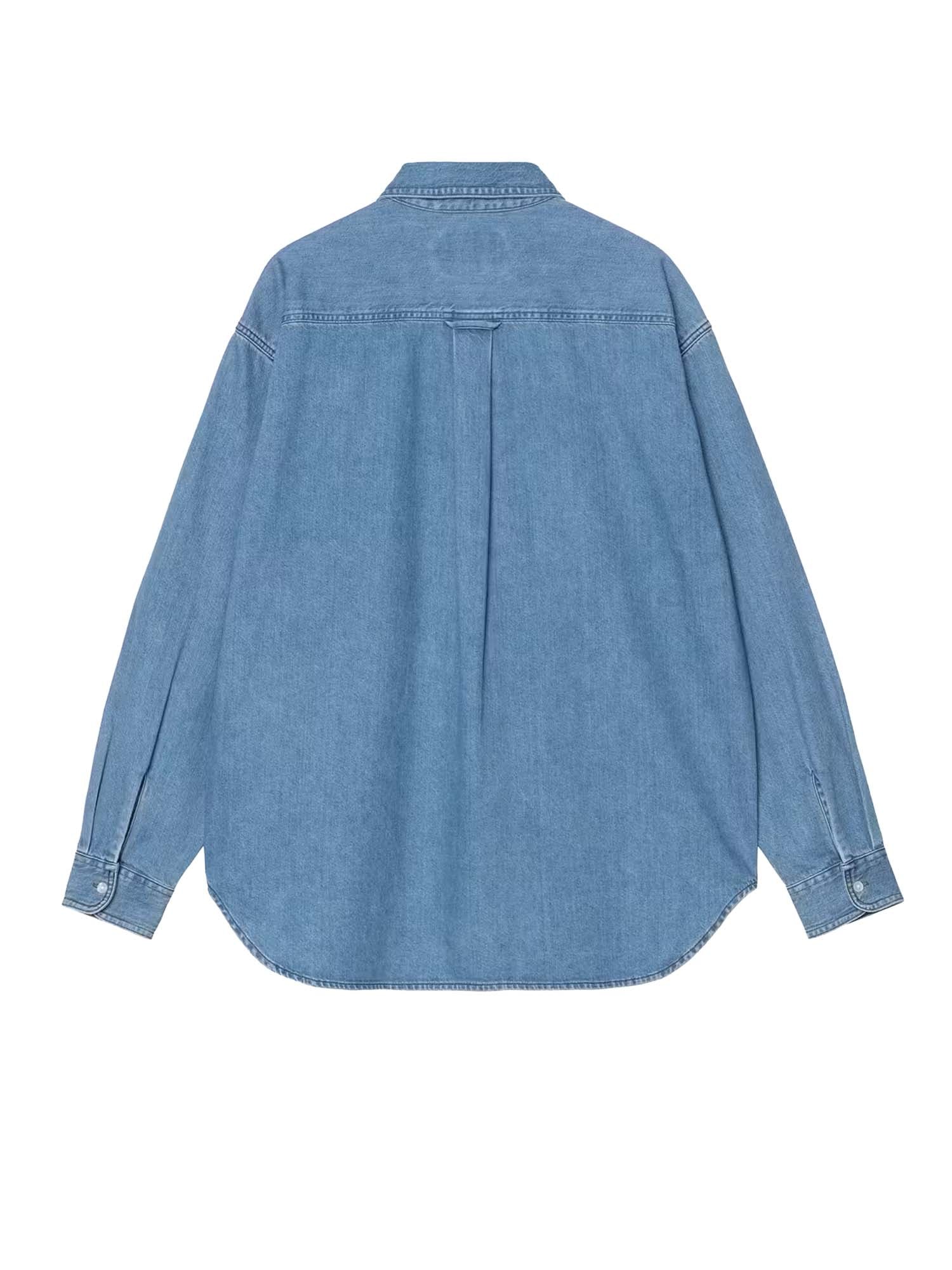 Carhartt Wip L/S Lucas Shirt Blu