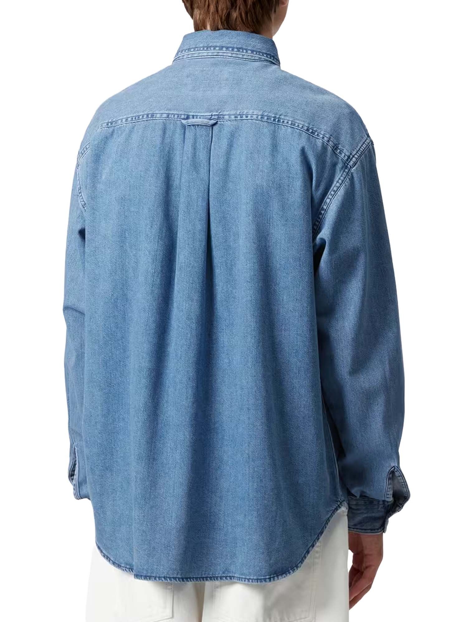 Carhartt Wip L/S Lucas Shirt Blu