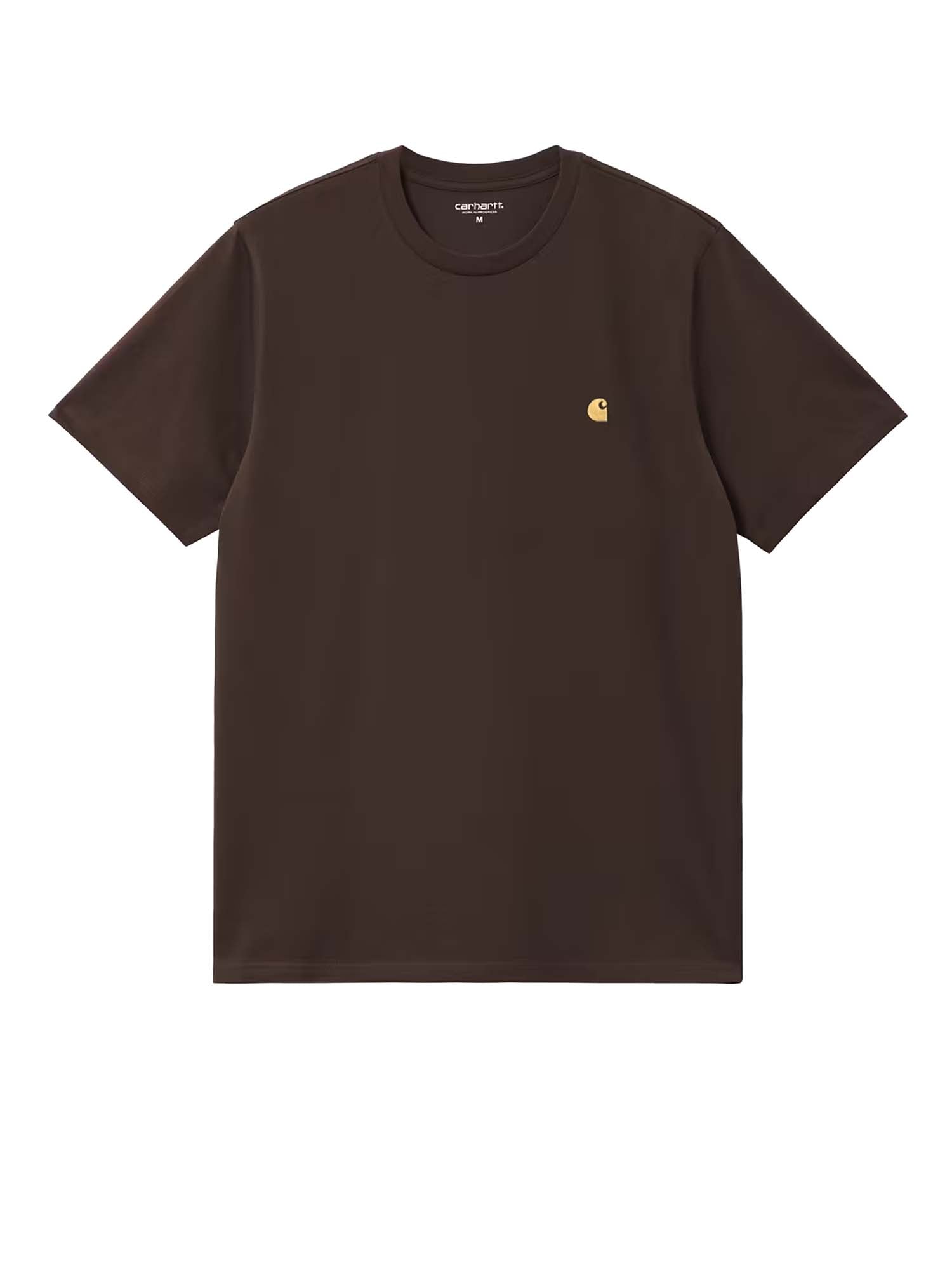 Carhartt Wip S/S Chase T-Shirt Marrone