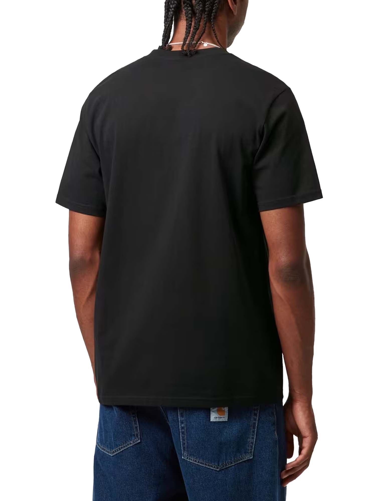 Carhartt Wip S/S Script T-Shirt Nero