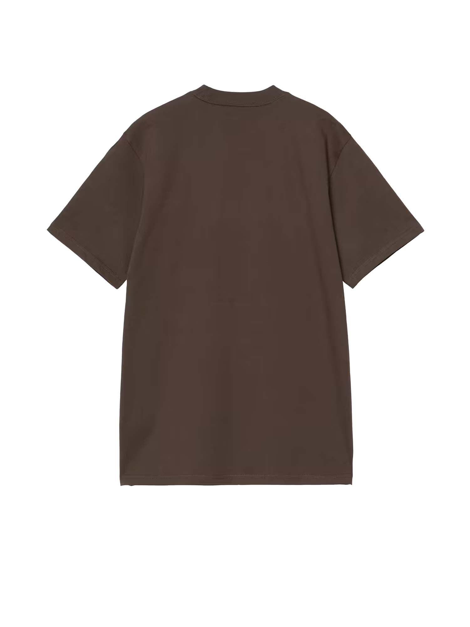 Carhartt Wip S/S Script T-Shirt Marrone