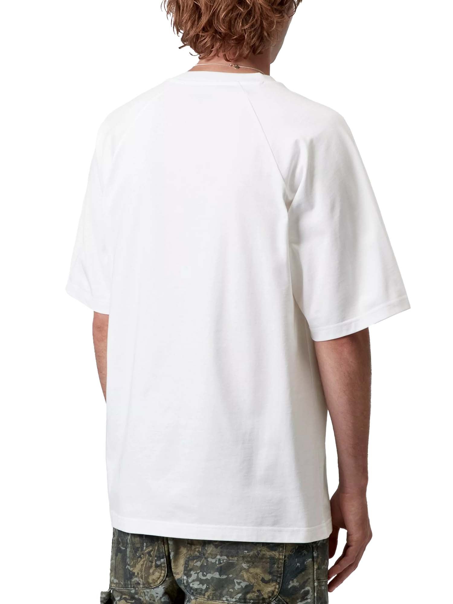 Carhartt Wip S/S Ray T-Shirt Bianco