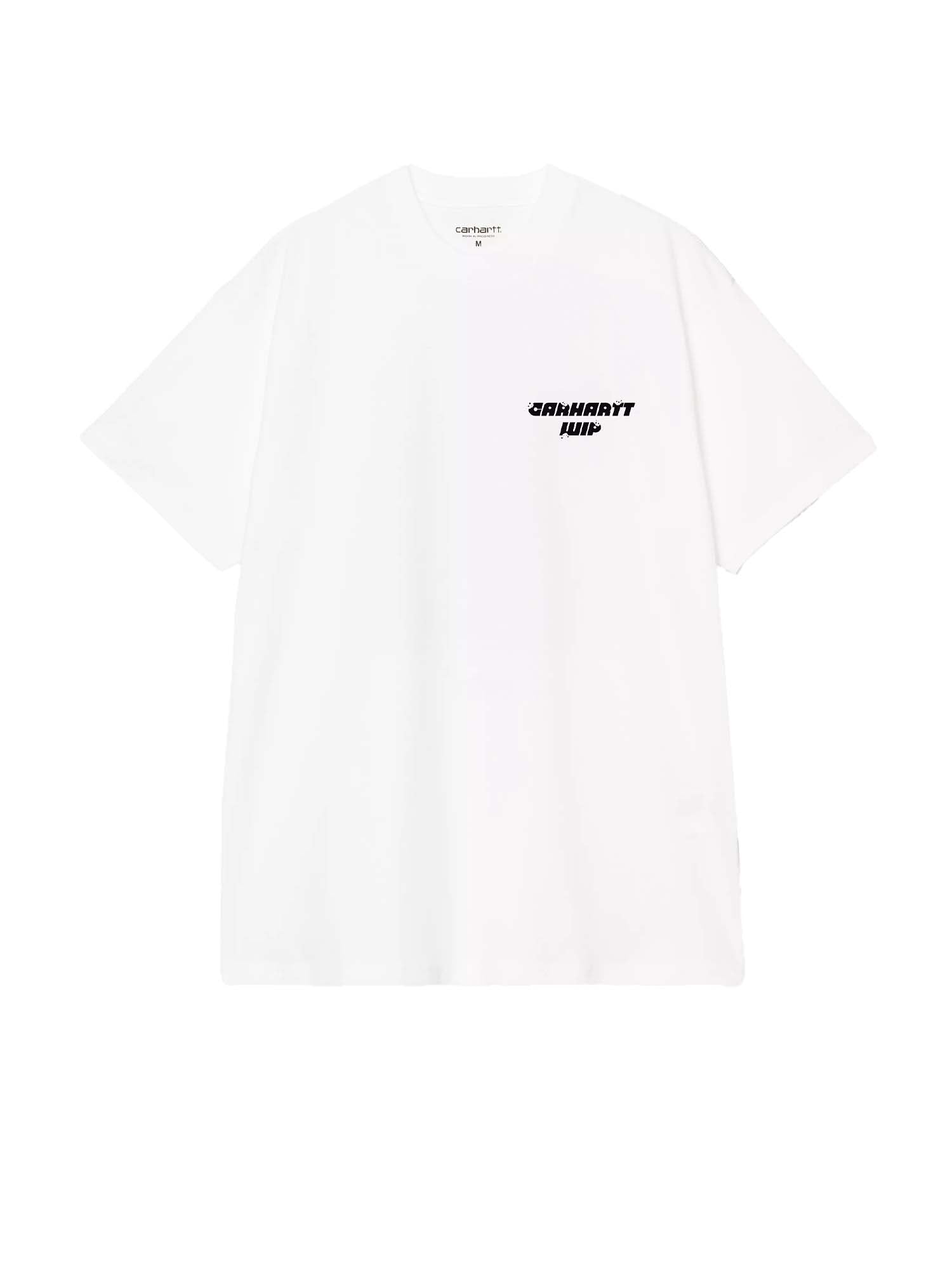 Carhartt Wip S/S Wiptopia T-Shirt Bianco