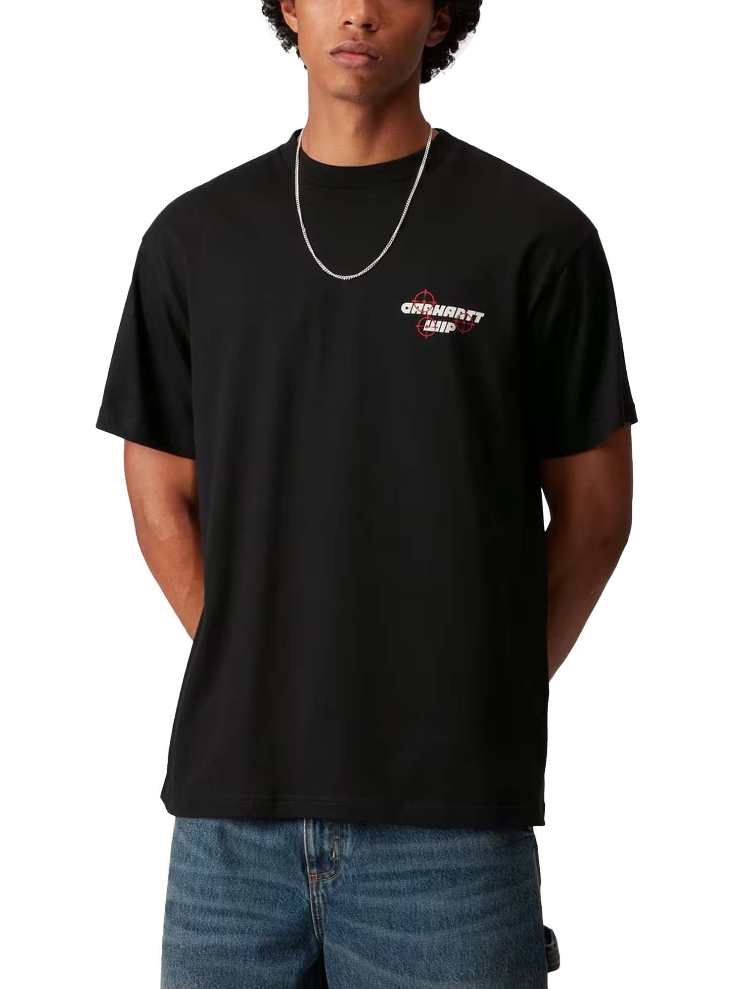 Carhartt Wip S/S Wiptopia T-Shirt Nero