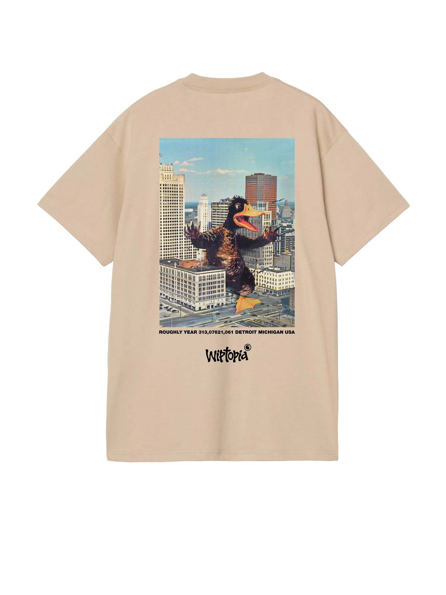 Carhartt Wip S/S Wiptopia T-Shirt Beige
