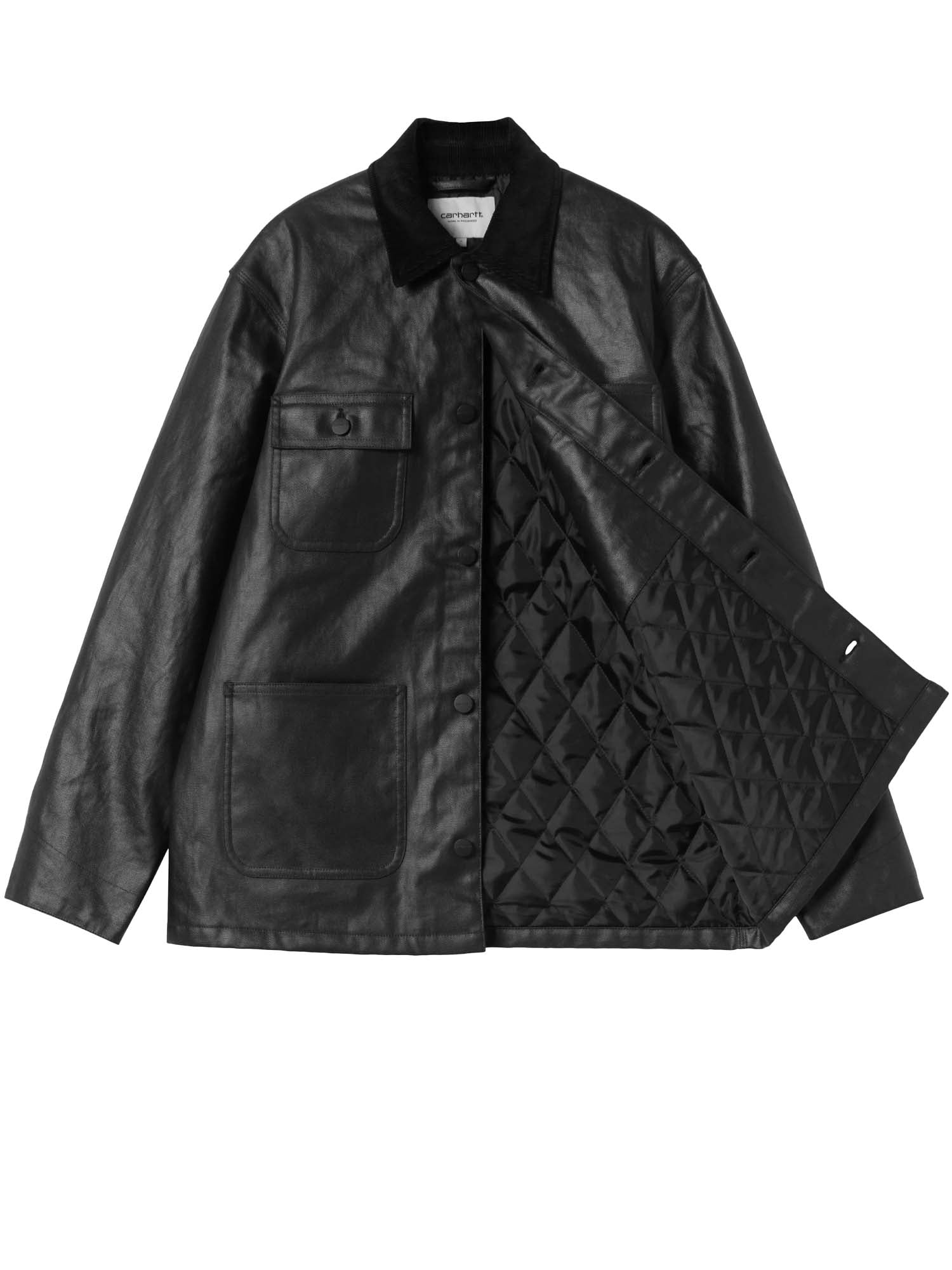 Carhartt Wip W' Dean Michigan Jacket Nero