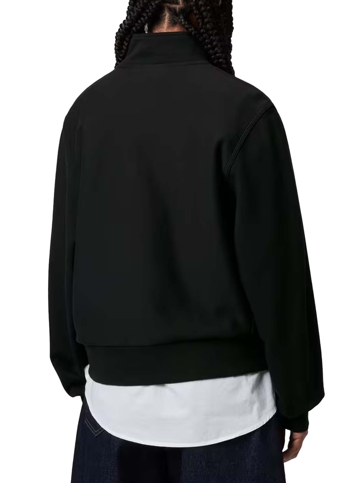 Carhartt Wip W' American Script High Neck Sweatshirt Nero