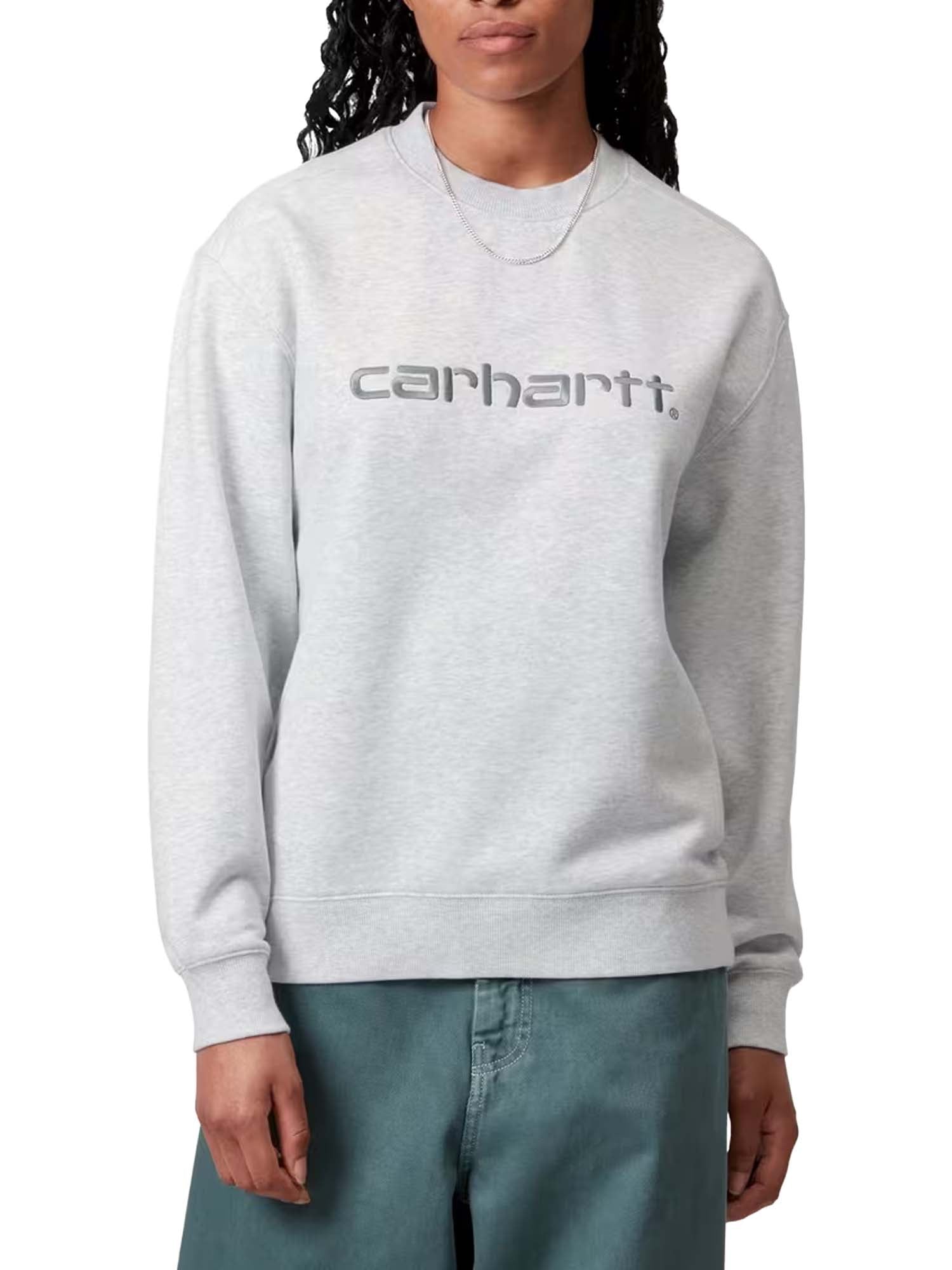 Carhartt Wip W' Carhartt Sweatshirt Grigio