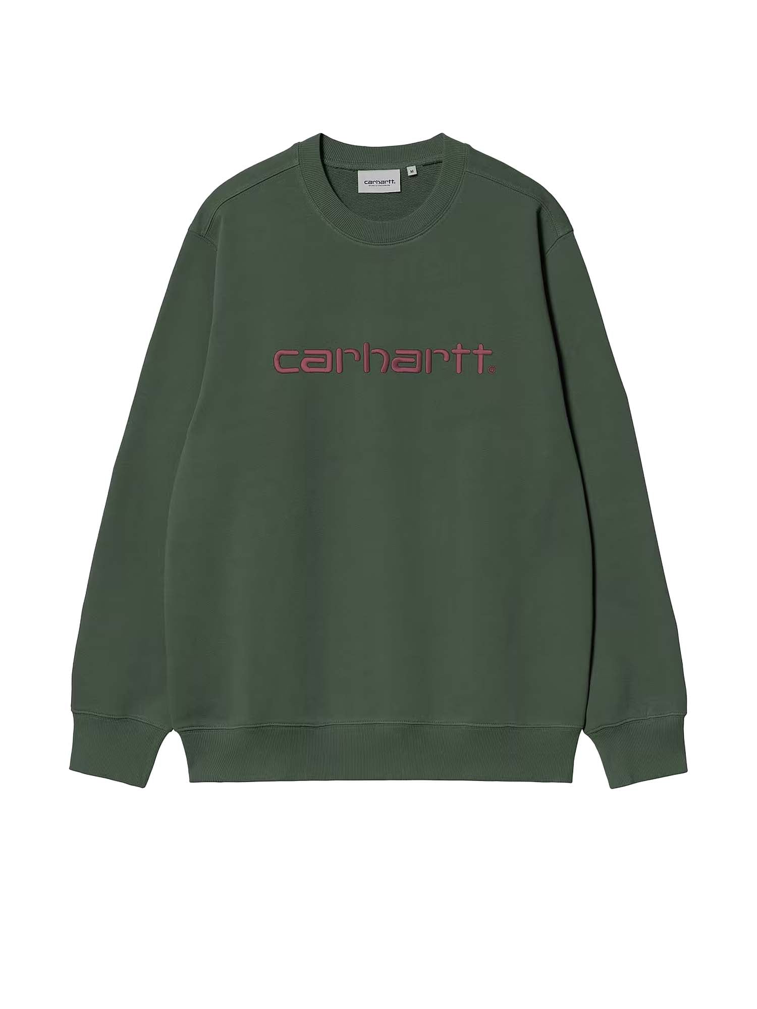 Carhartt Wip W' Carhartt Sweatshirt Verde