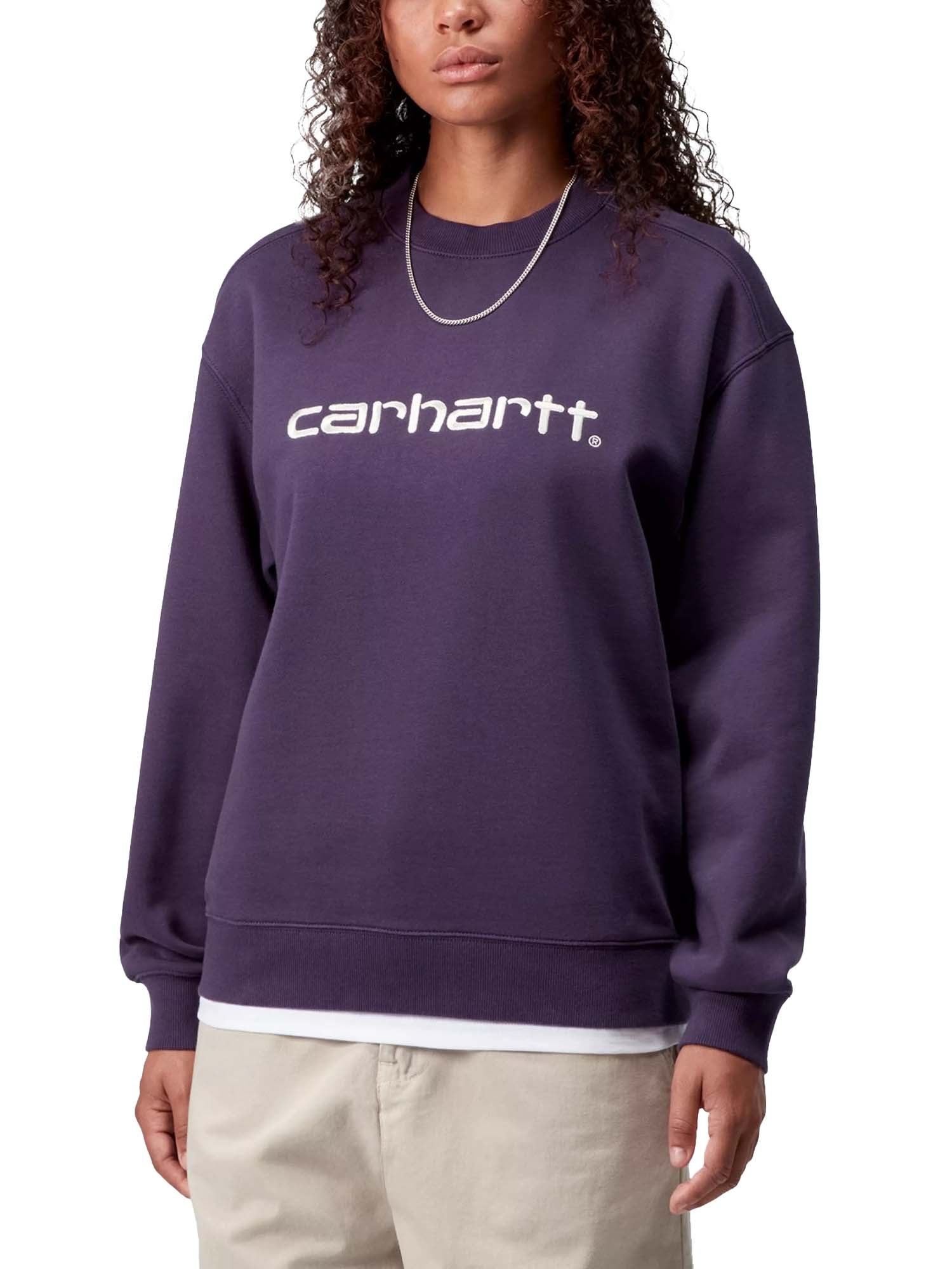 Carhartt Wip W' Carhartt Sweatshirt Viola