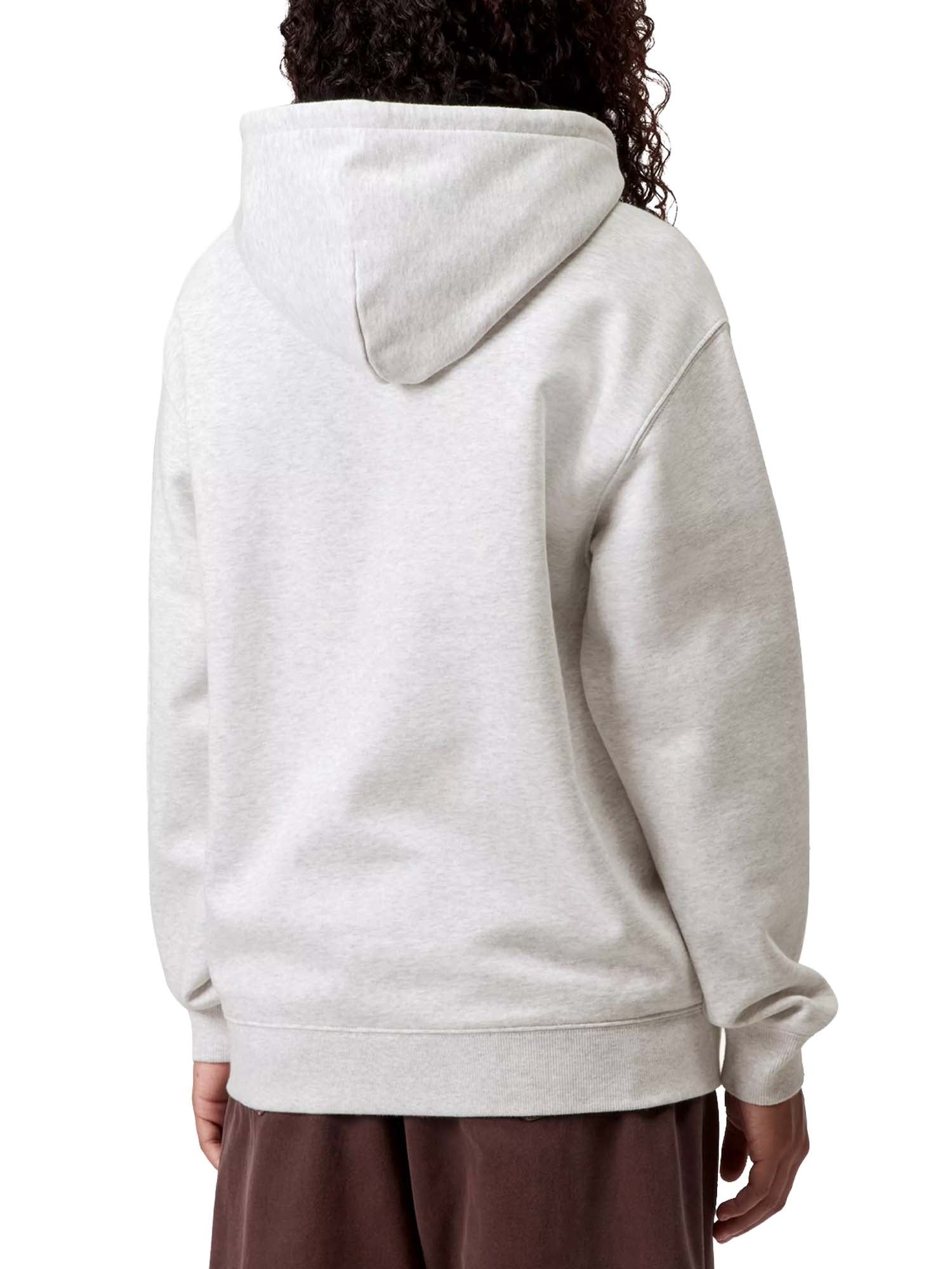Carhartt Wip W' Hooded Carhartt Sweatshirt Grigio