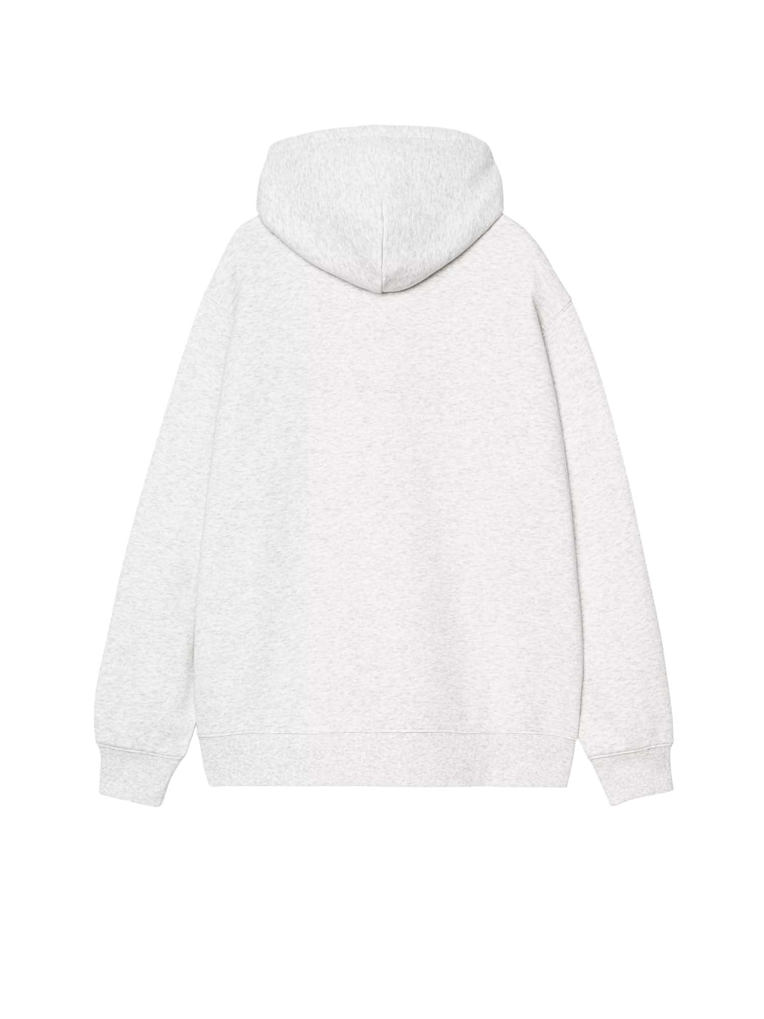 Carhartt Wip W' Hooded Carhartt Sweatshirt Grigio