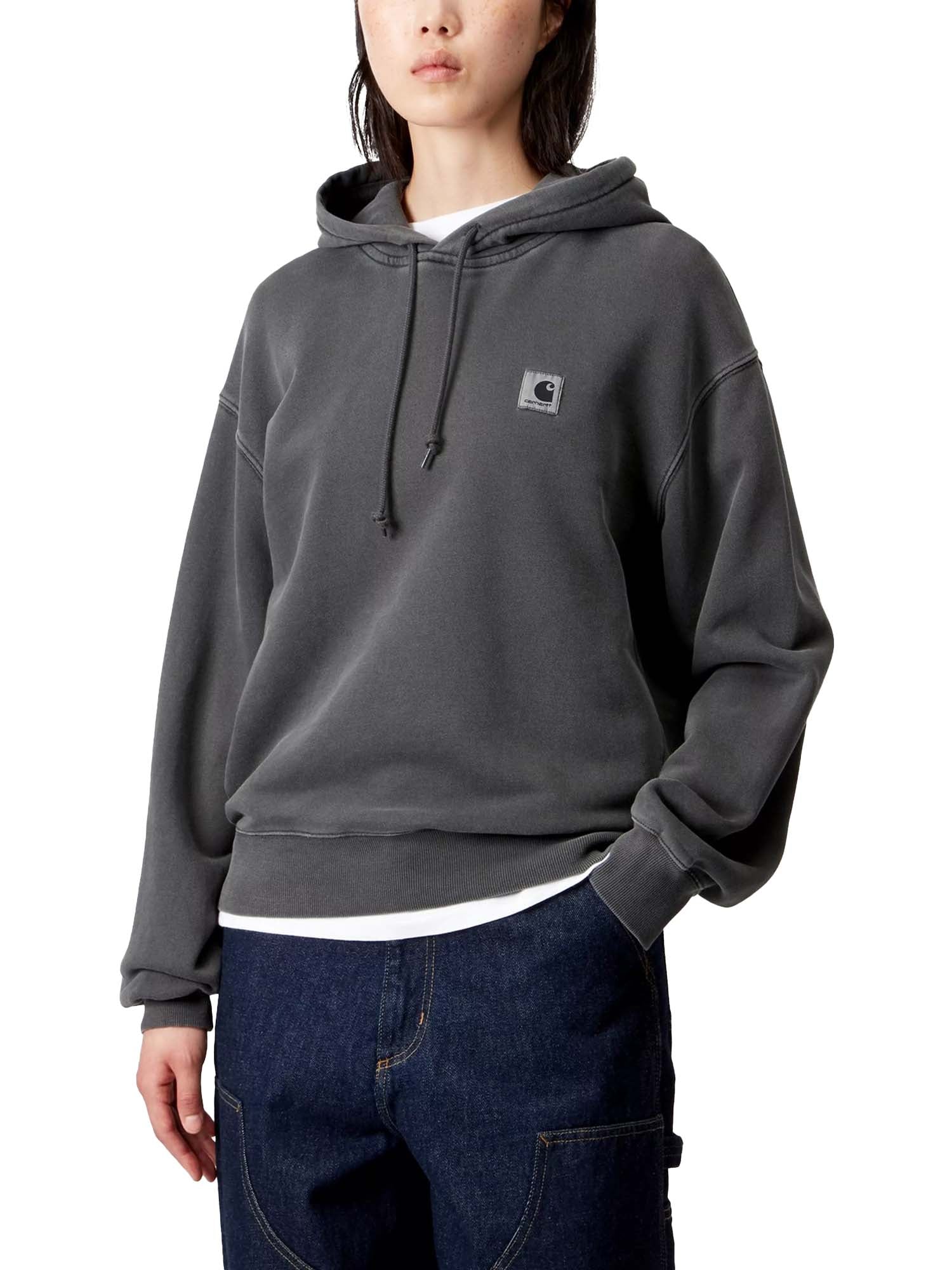 Carhartt Wip W' Hooded Nelson Sweatshirt Nero