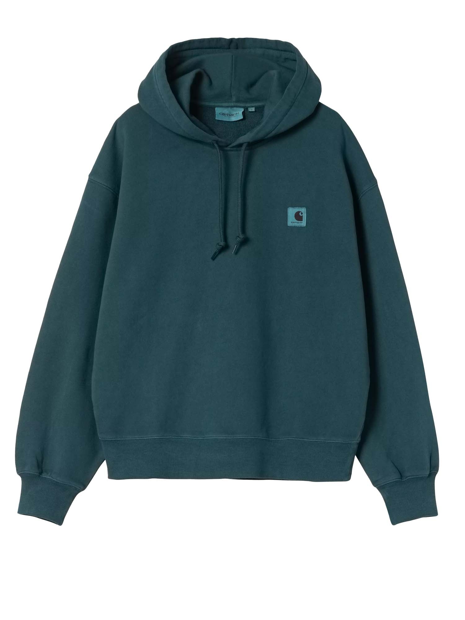 Carhartt Wip W' Hooded Nelson Sweatshirt Blu