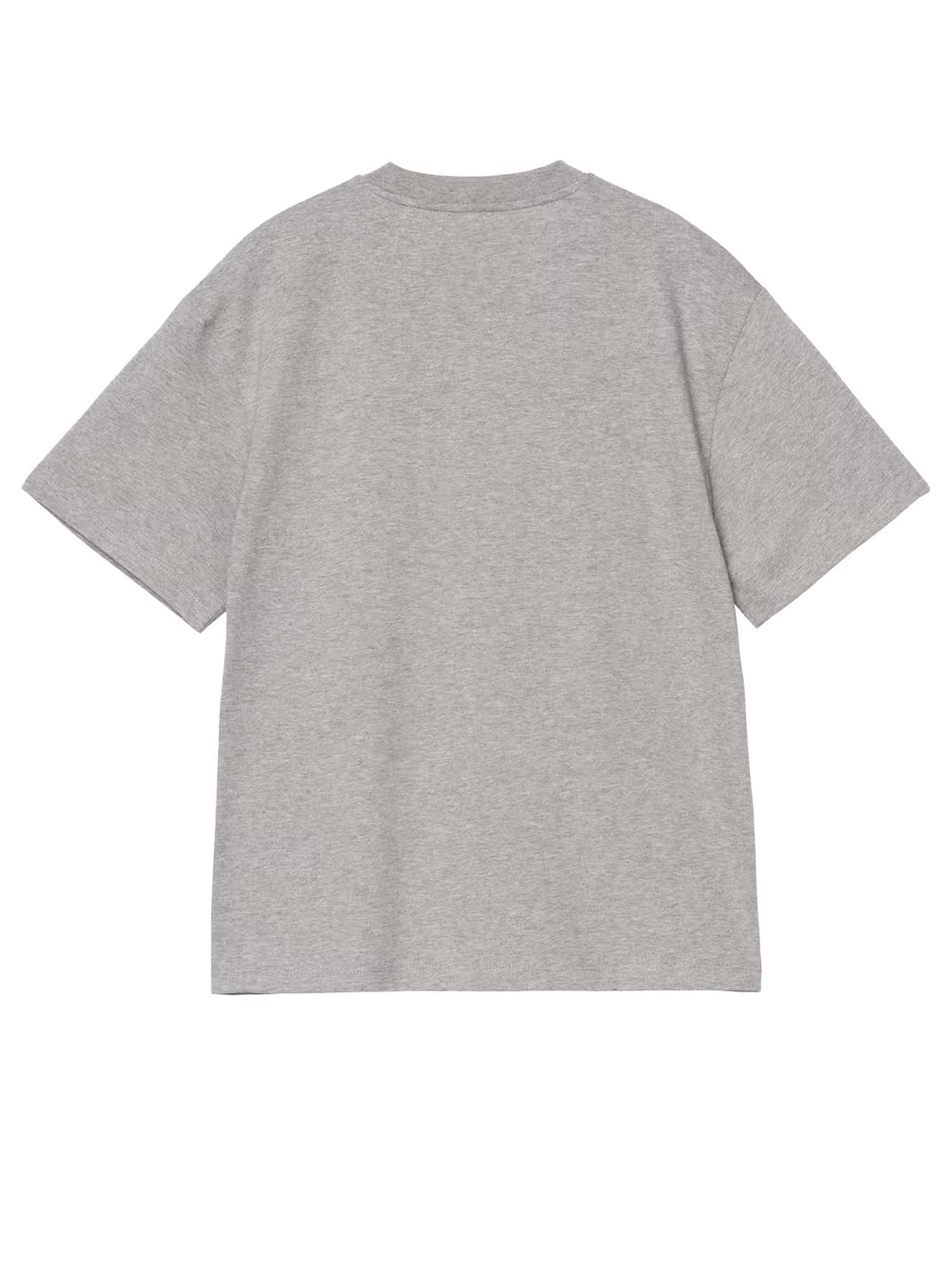 Carhartt Wip W' S/S Heart Patch T-Shirt Grigio