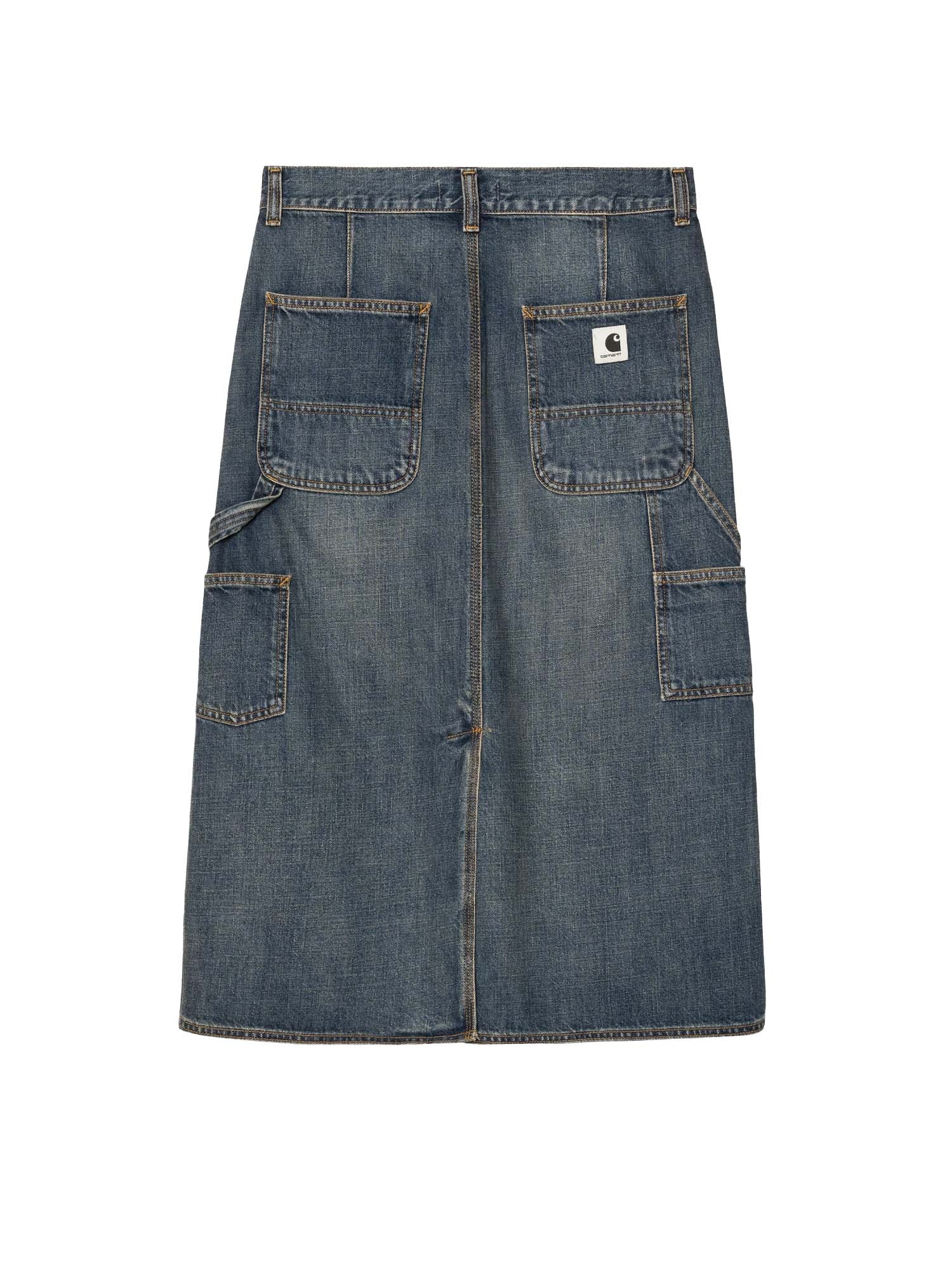 Carhartt Wip W' Single Knee Skirt Blu