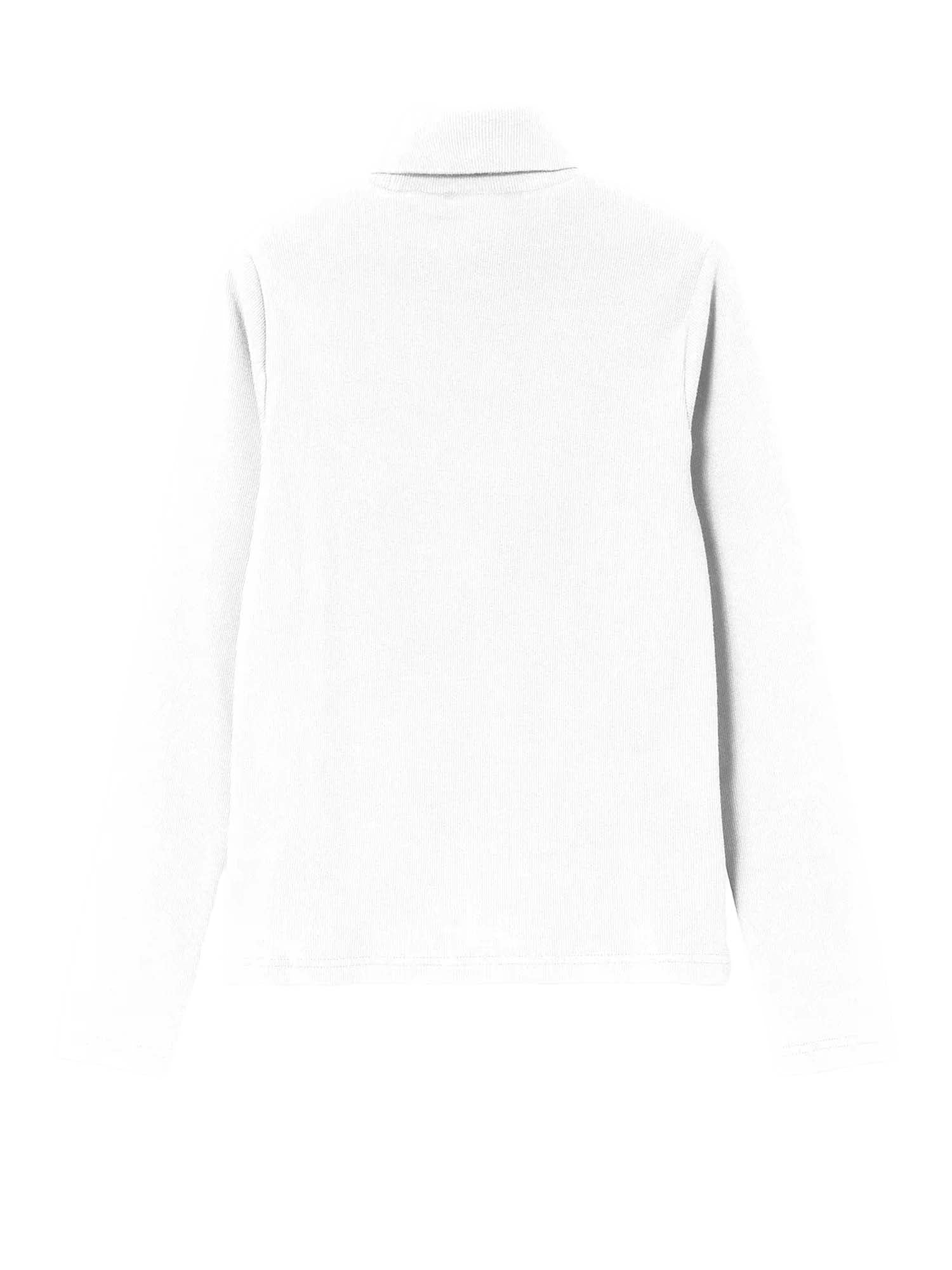 Carhartt Wip W' L/S Philipa Mockneck T-Shirt Bianco