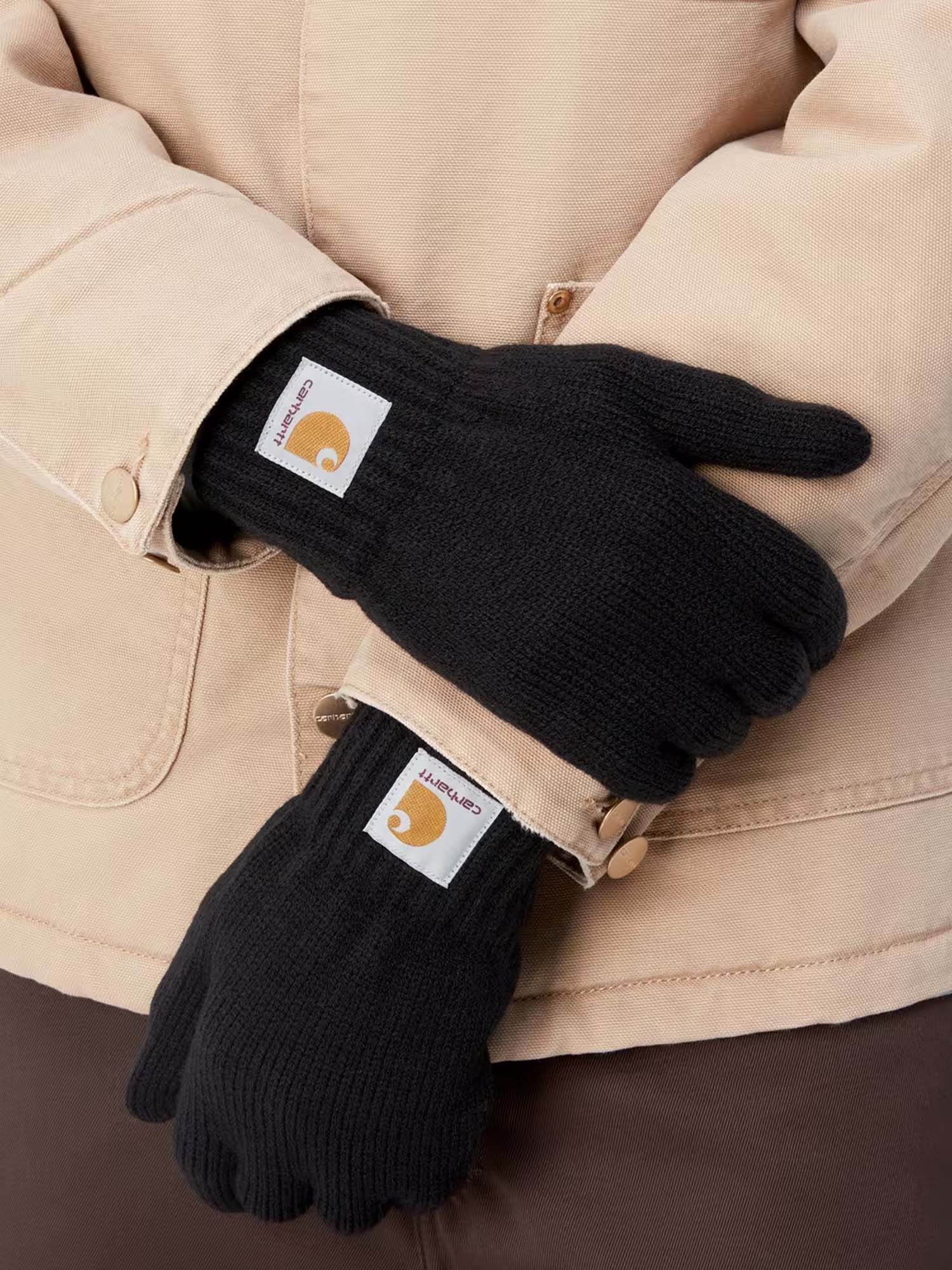 Carhartt Wip Watch Gloves Nero