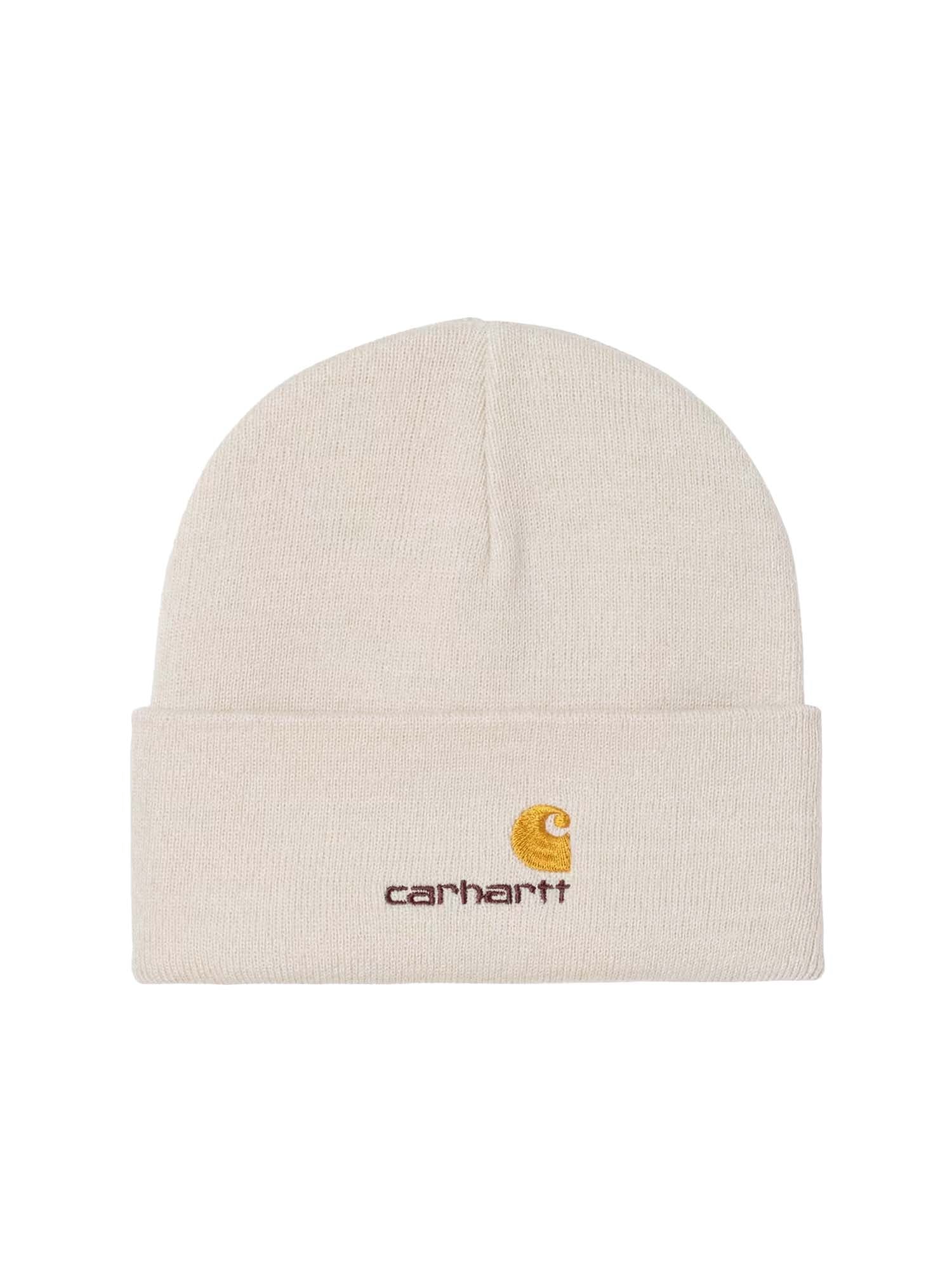 Carhartt Wip American Script Beanie Bianco