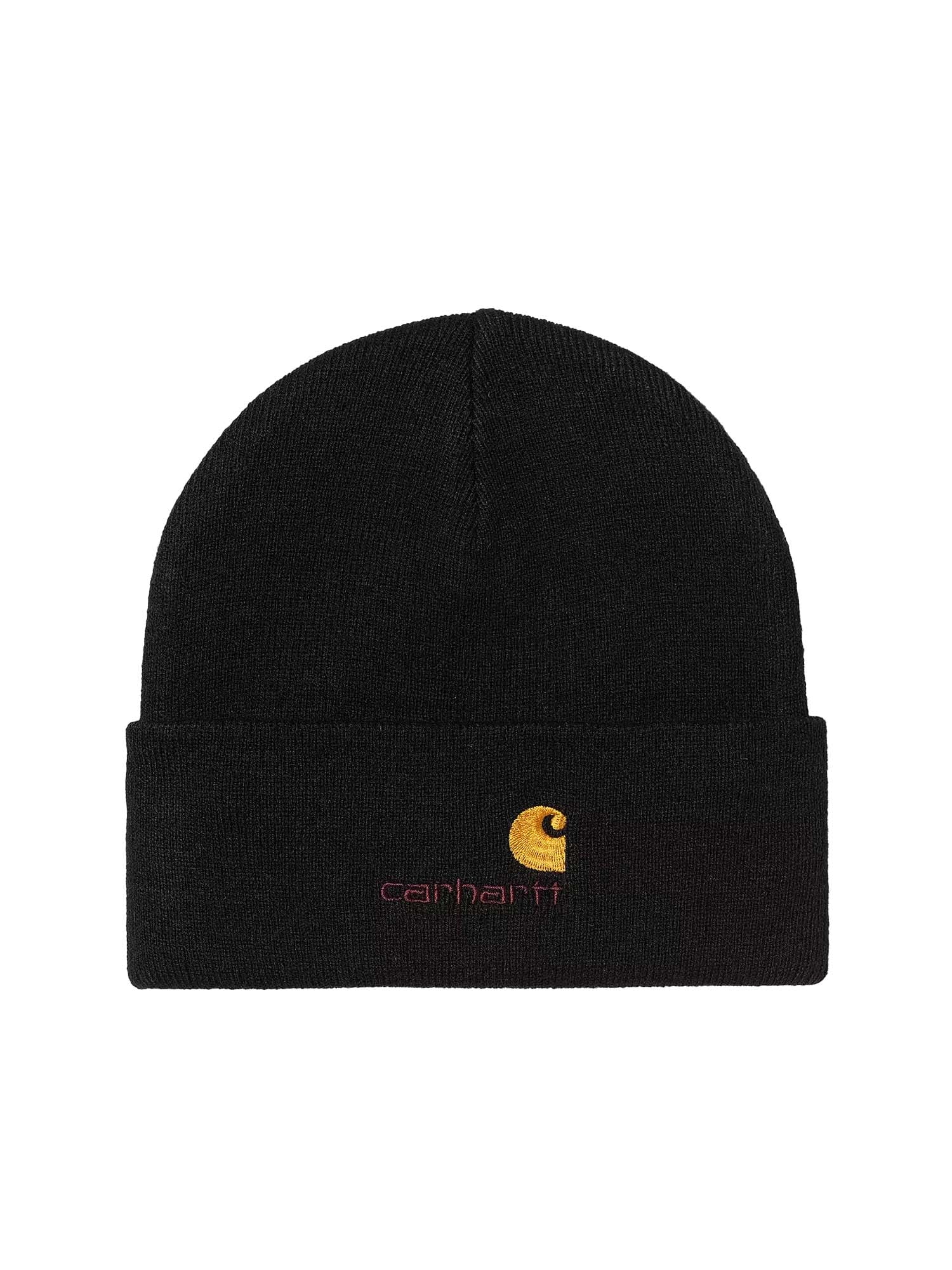Carhartt Wip American Script Beanie Nero