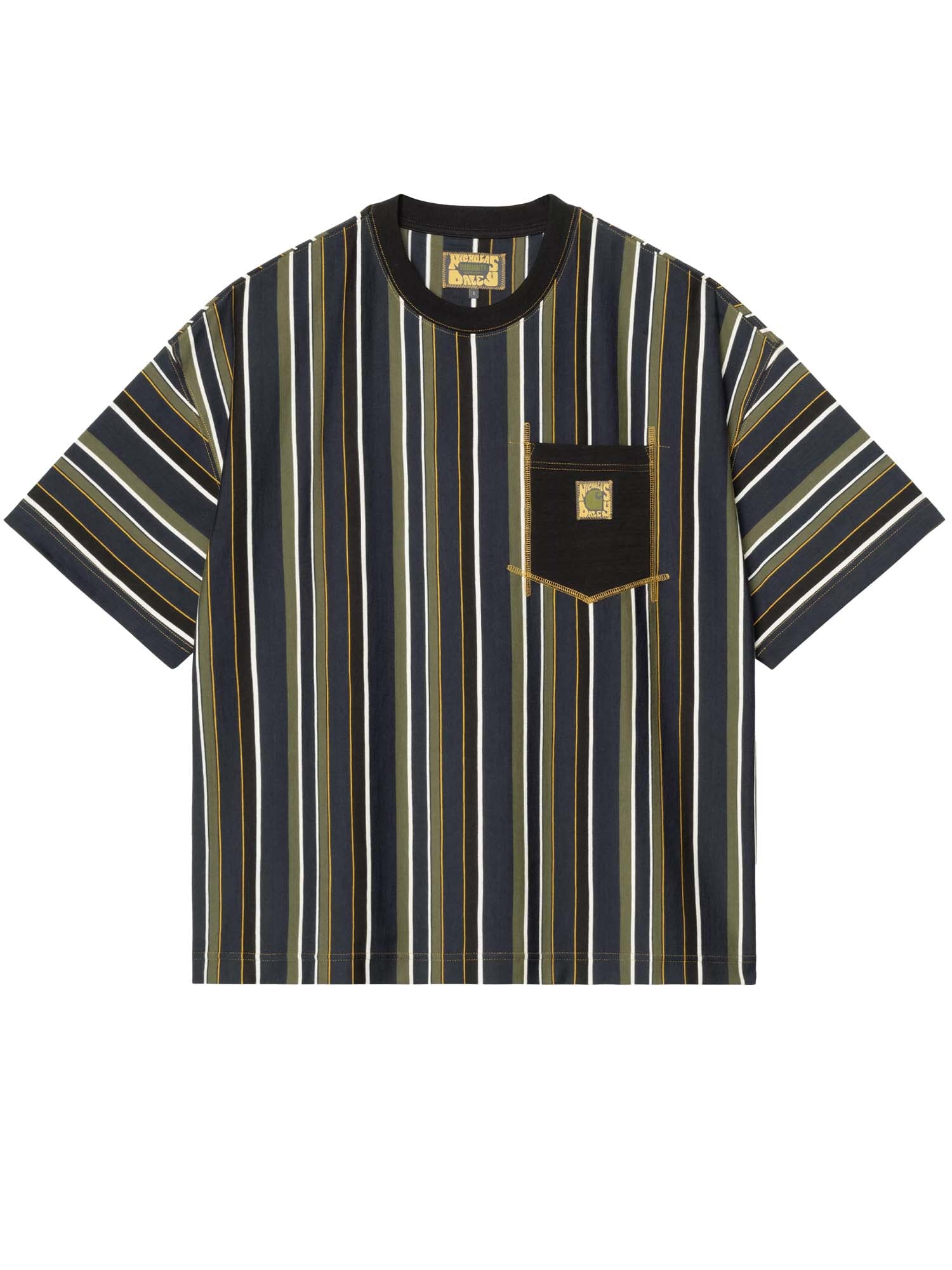 Carhartt Wip Carhartt WIP x Nicholas Daley Stripes T-Shirt Multicolore